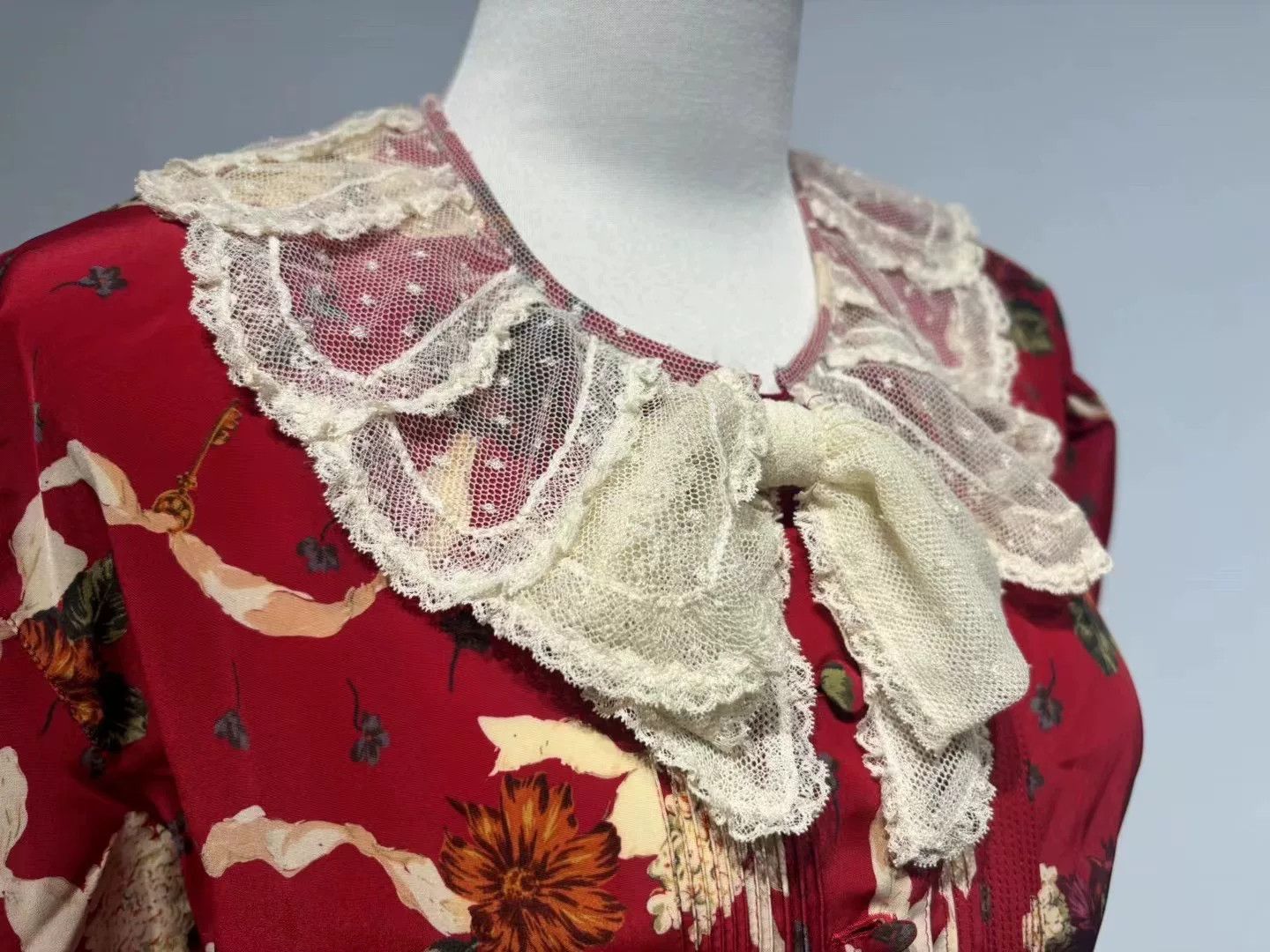 Pink House Pink House Vintage Red Antique Set Size M / US 6-8 / IT 42-44 - 4 Thumbnail