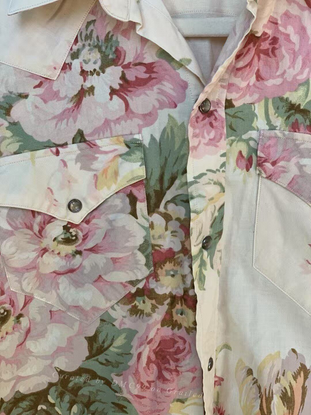 Ralph Lauren Ralph Lauren Vintage Cotton Floral Shirt Size M / US 6-8 / IT 42-44 - 4 Thumbnail