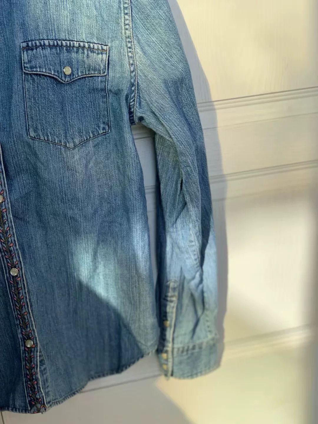 Ralph Lauren Ralph Lauren Vintage Denim Shirt Size M / US 6-8 / IT 42-44 - 4 Thumbnail