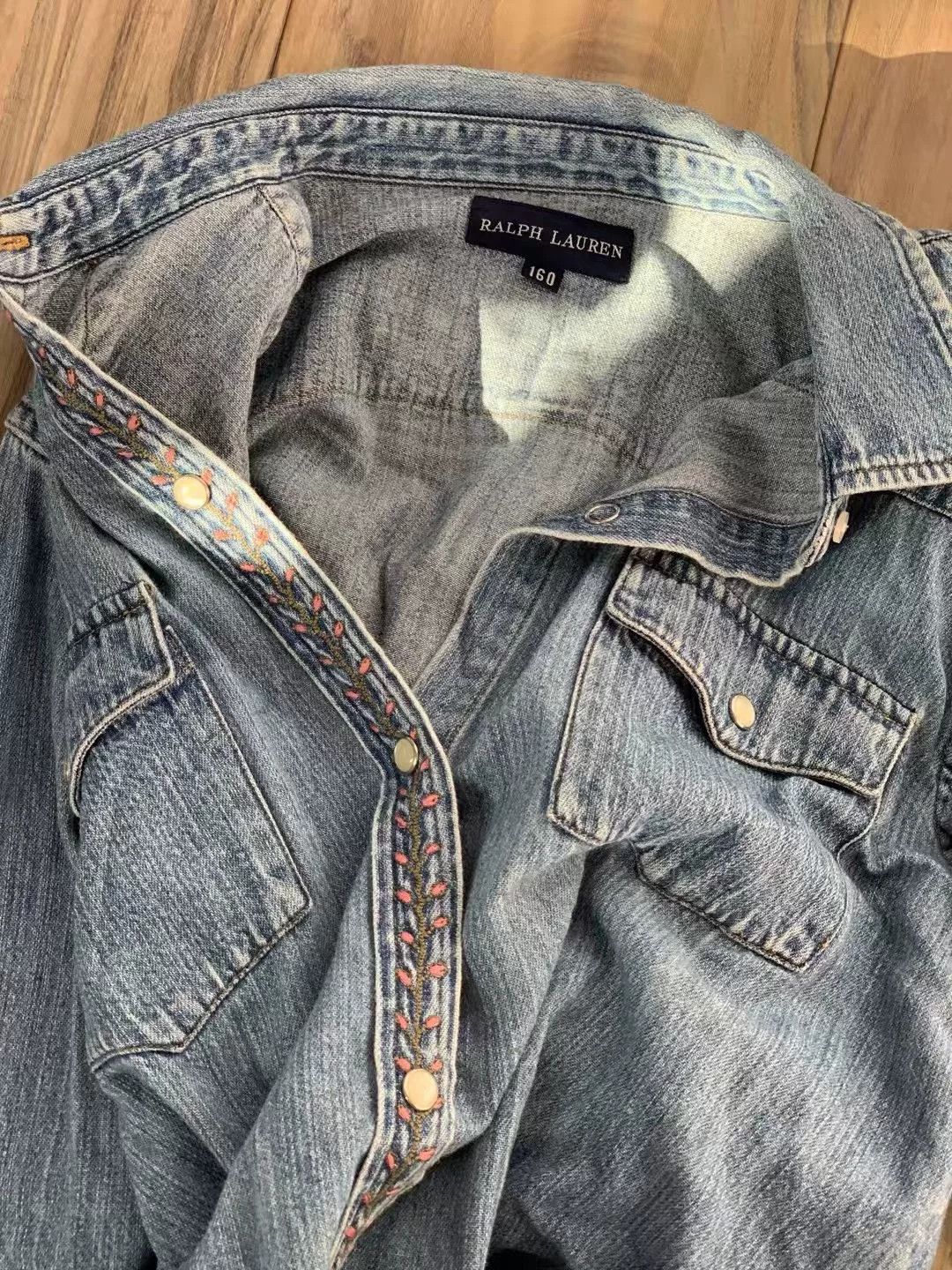 Ralph Lauren Ralph Lauren Vintage Denim Shirt Size M / US 6-8 / IT 42-44 - 8 Thumbnail