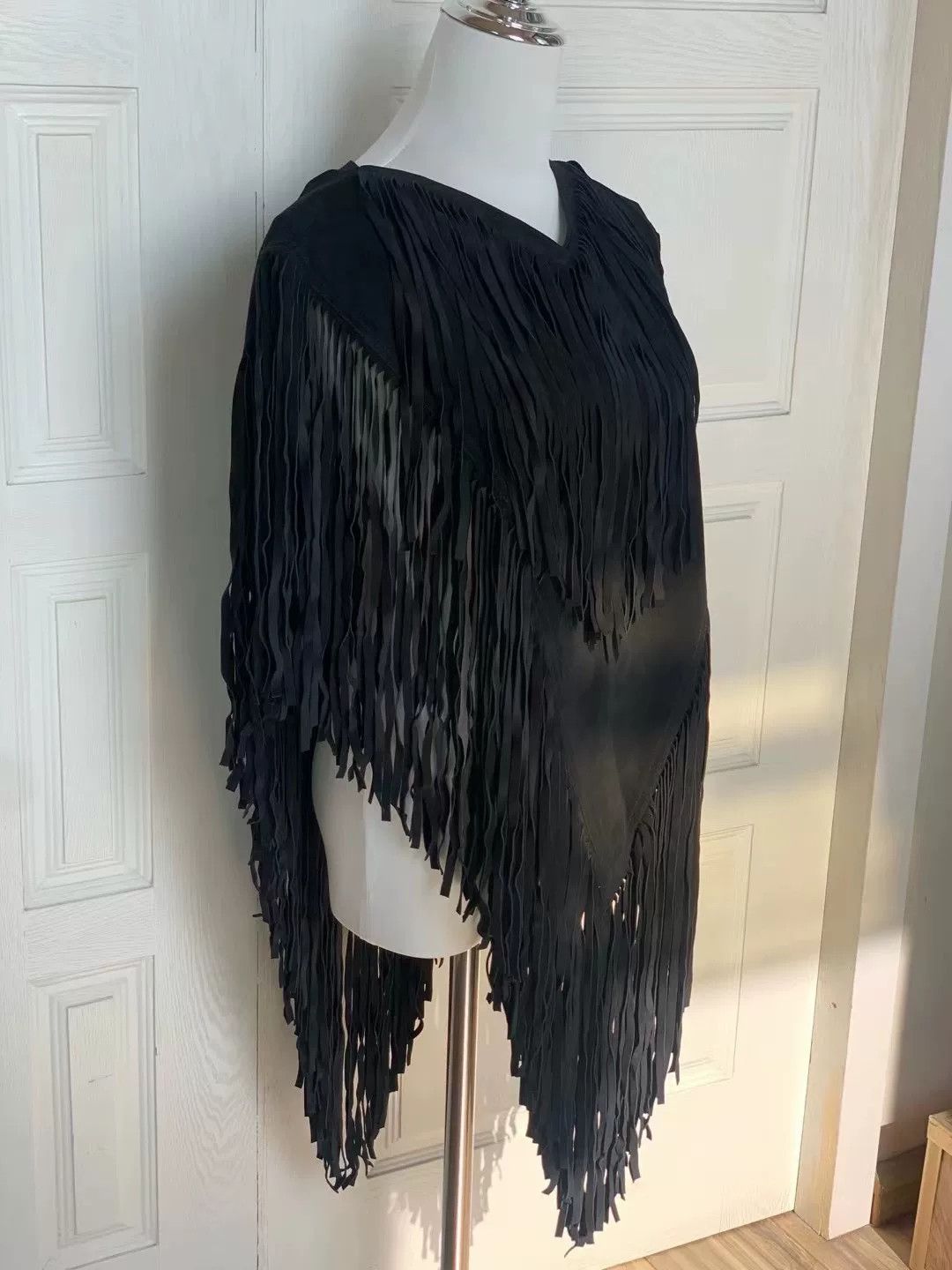 Isabel Marant Isabel Marant Suede Fringe Cape Size M / US 6-8 / IT 42-44 - 2 Thumbnail