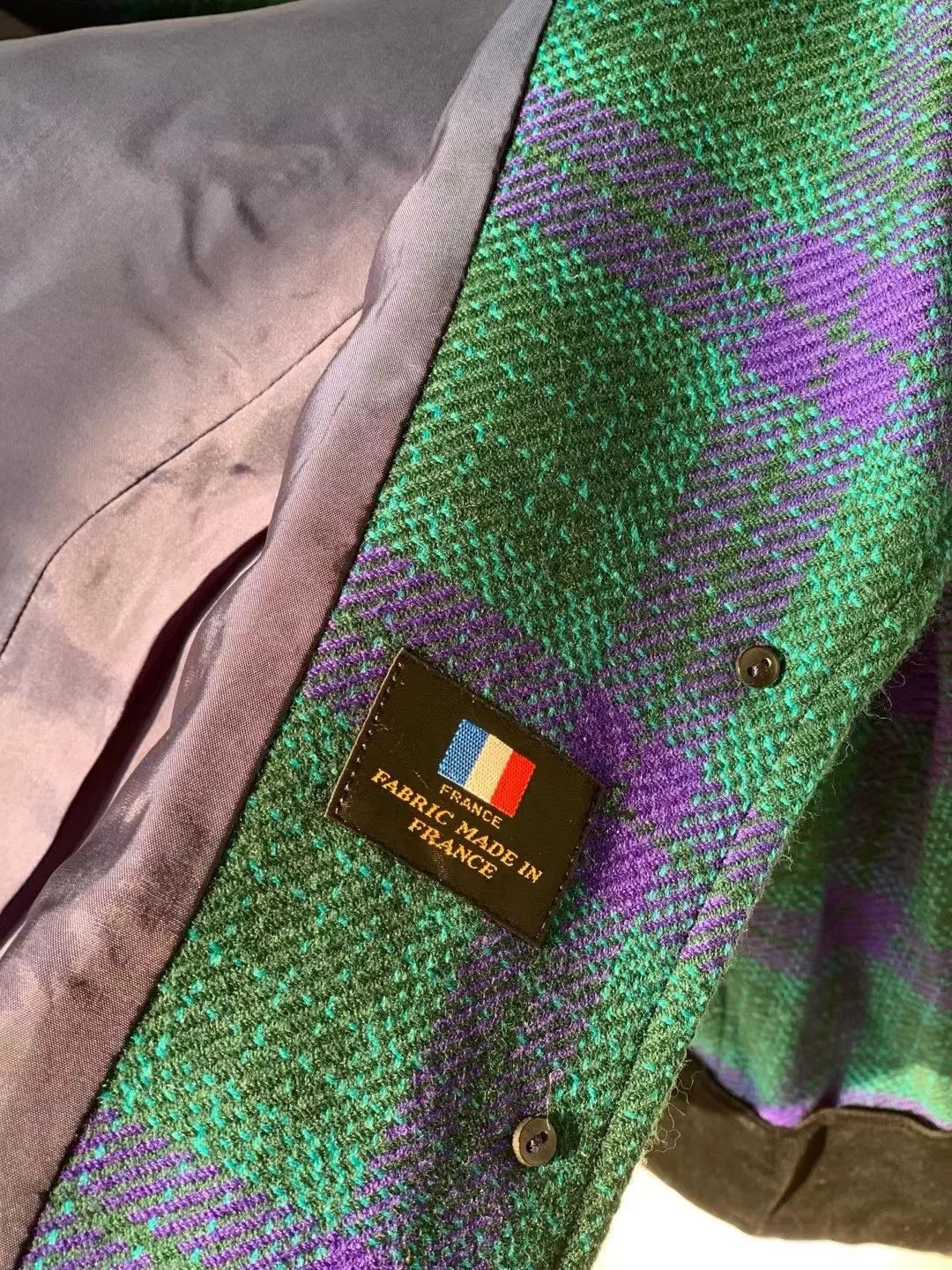 Vintage Leilian Vintage French Wool Suit Size M / US 6-8 / IT 42-44 - 7 Thumbnail