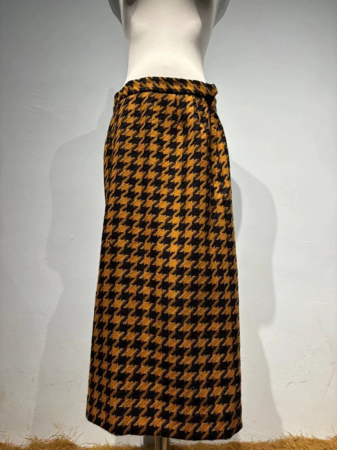 Vintage Takeo Nishida 100% Wool Houndstooth Suit Size S / US 4 / IT 40 - 7 Thumbnail