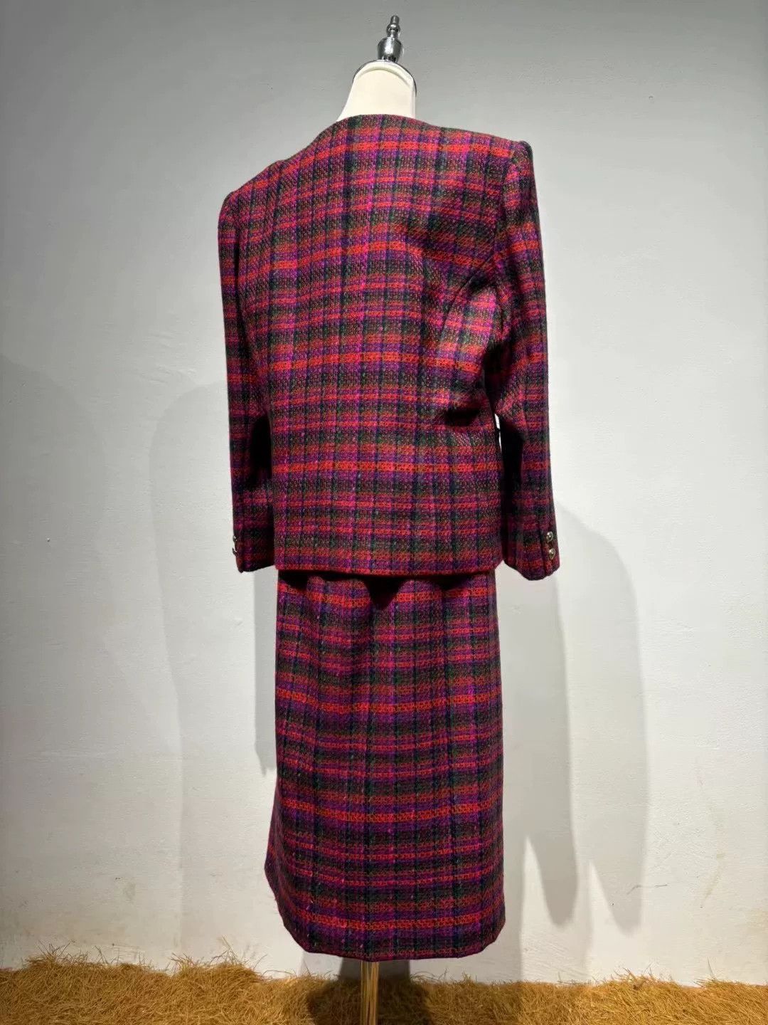 Vintage Japanese Vintage Woolen Suit Set Size M / US 6-8 / IT 42-44 - 2 Thumbnail