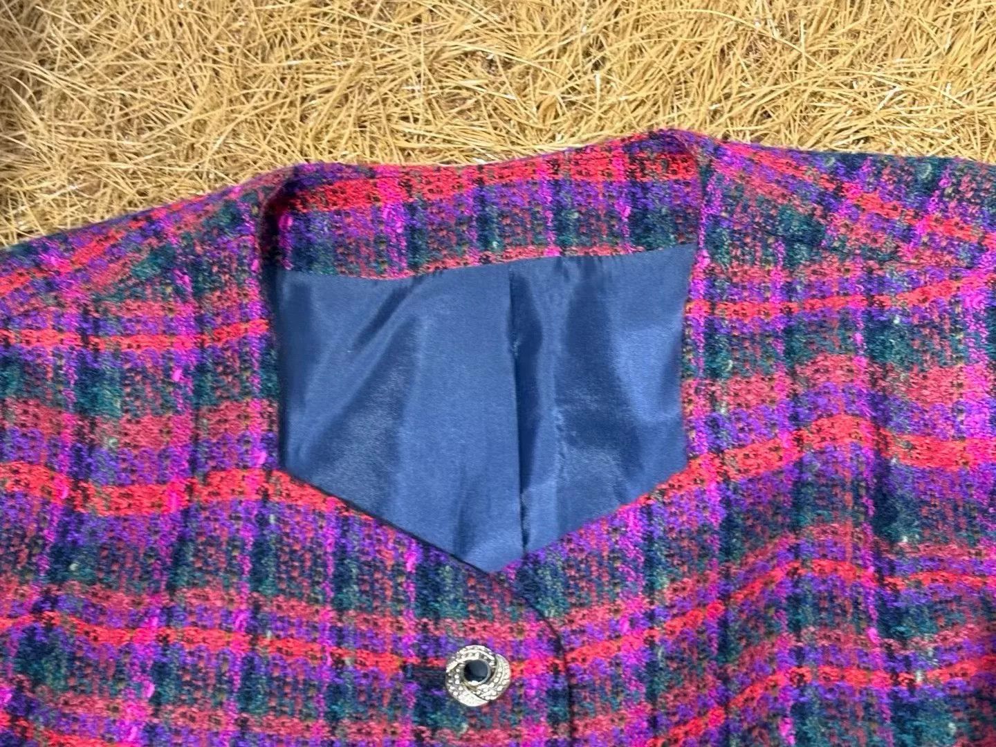 Vintage Japanese Vintage Woolen Suit Set Size M / US 6-8 / IT 42-44 - 8 Thumbnail