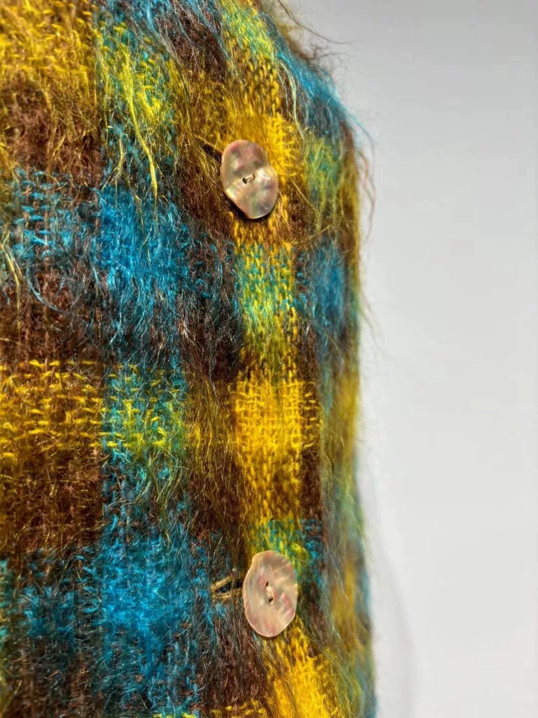 Michel Klein Michel Klein Vintage Plaid Coat Size M / US 6-8 / IT 42-44 - 6 Thumbnail