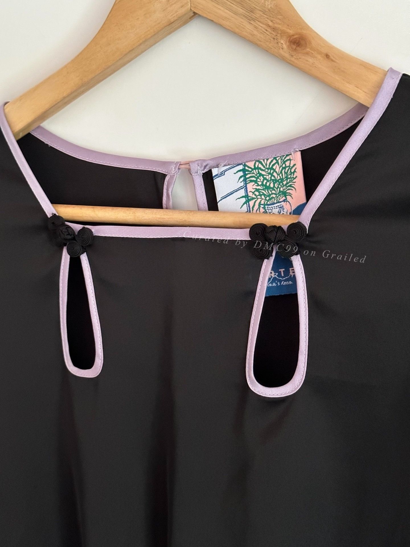 Marteino Marte Vintage Retro Chinese Blouse Size M / US 6-8 / IT 42-44 - 3 Thumbnail