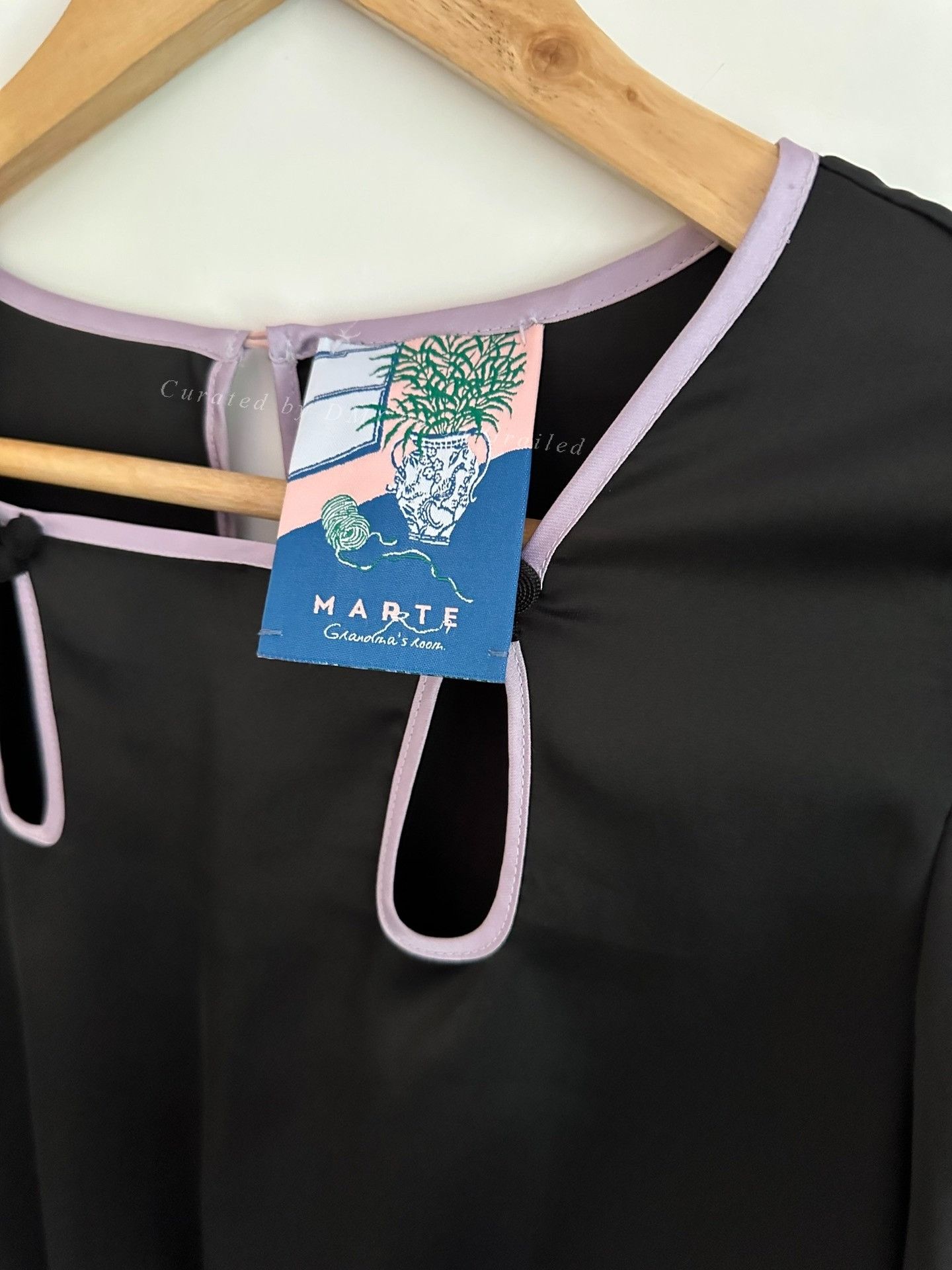 Marteino Marte Vintage Retro Chinese Blouse Size M / US 6-8 / IT 42-44 - 4 Thumbnail
