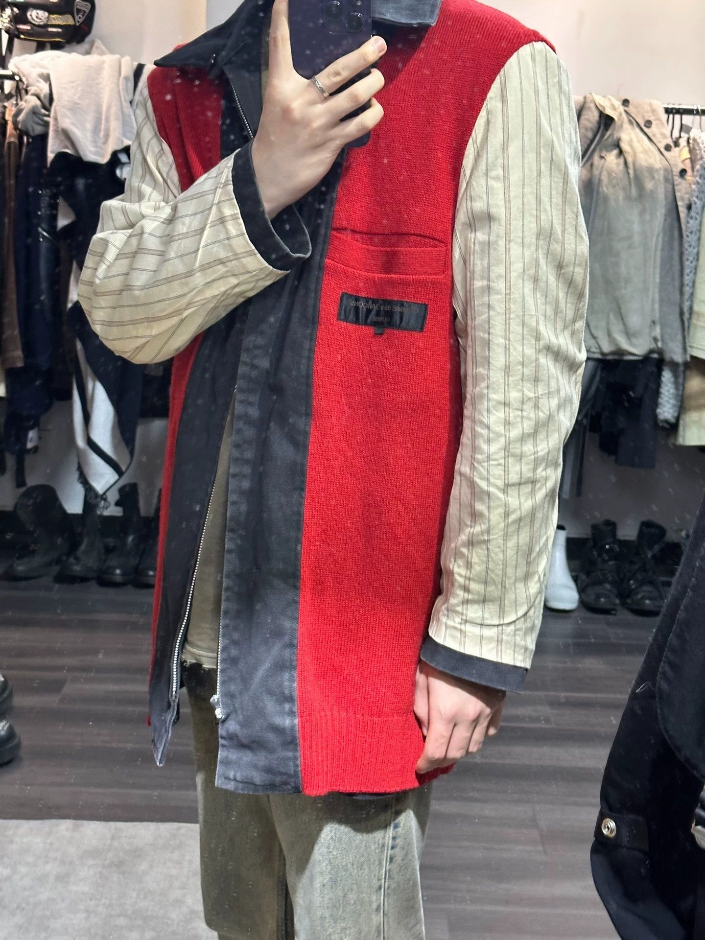Comme des Garcons Reversible Comme des Garcons Jacket in Multi Size US M / EU 48-50 / 2 - 9 Thumbnail