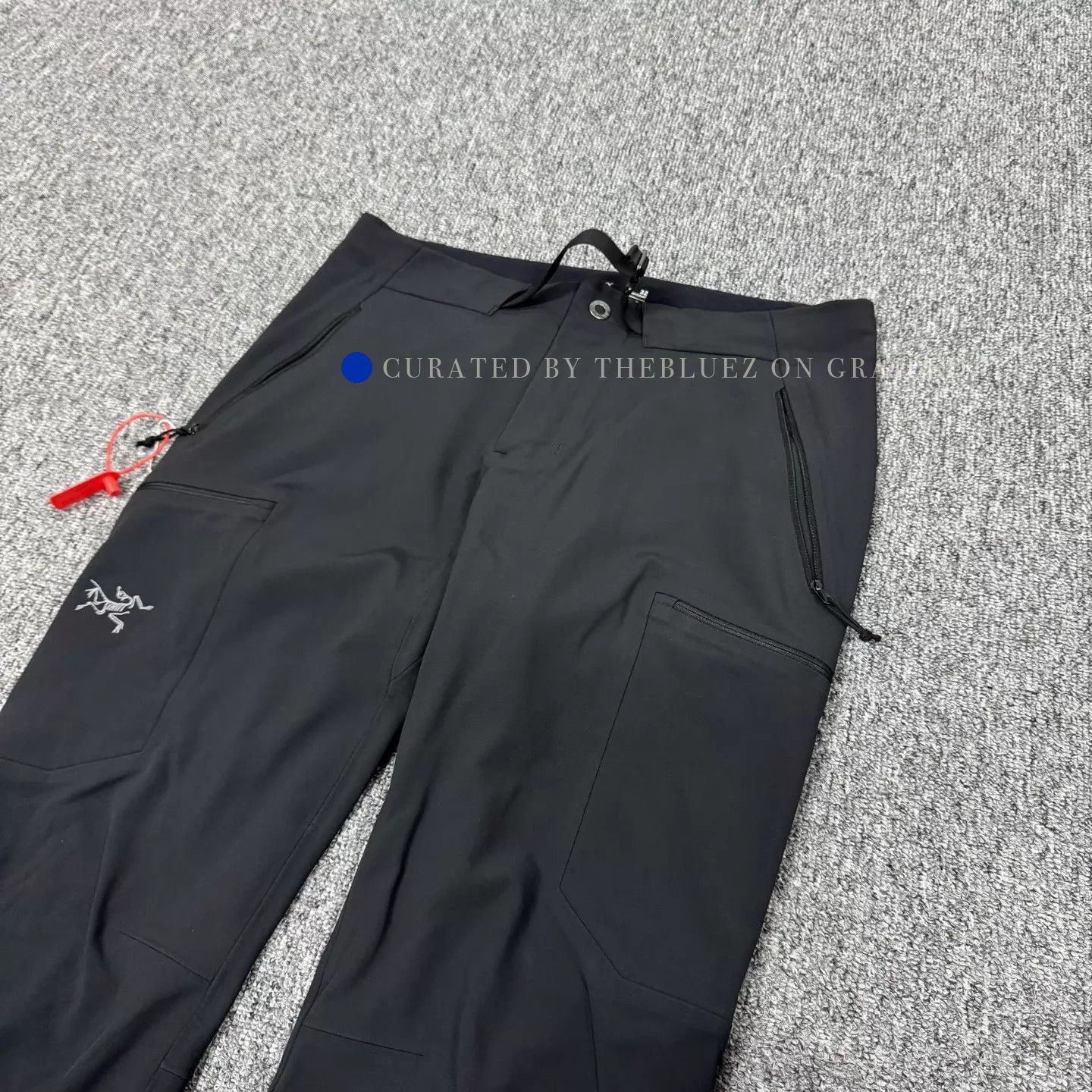 Arc'teryx Like New Black Embroidered Logo Casual Pants Size US 32 / EU 48 - 3 Thumbnail