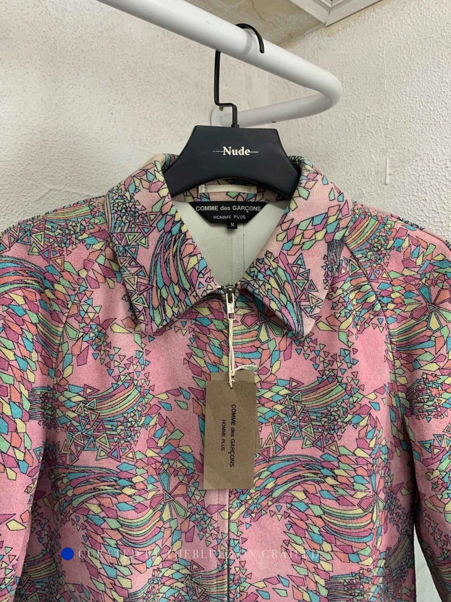 Comme des Garcons Psychedelic Pink Horsehide Jacket Size US M / EU 48-50 / 2 - 3 Thumbnail
