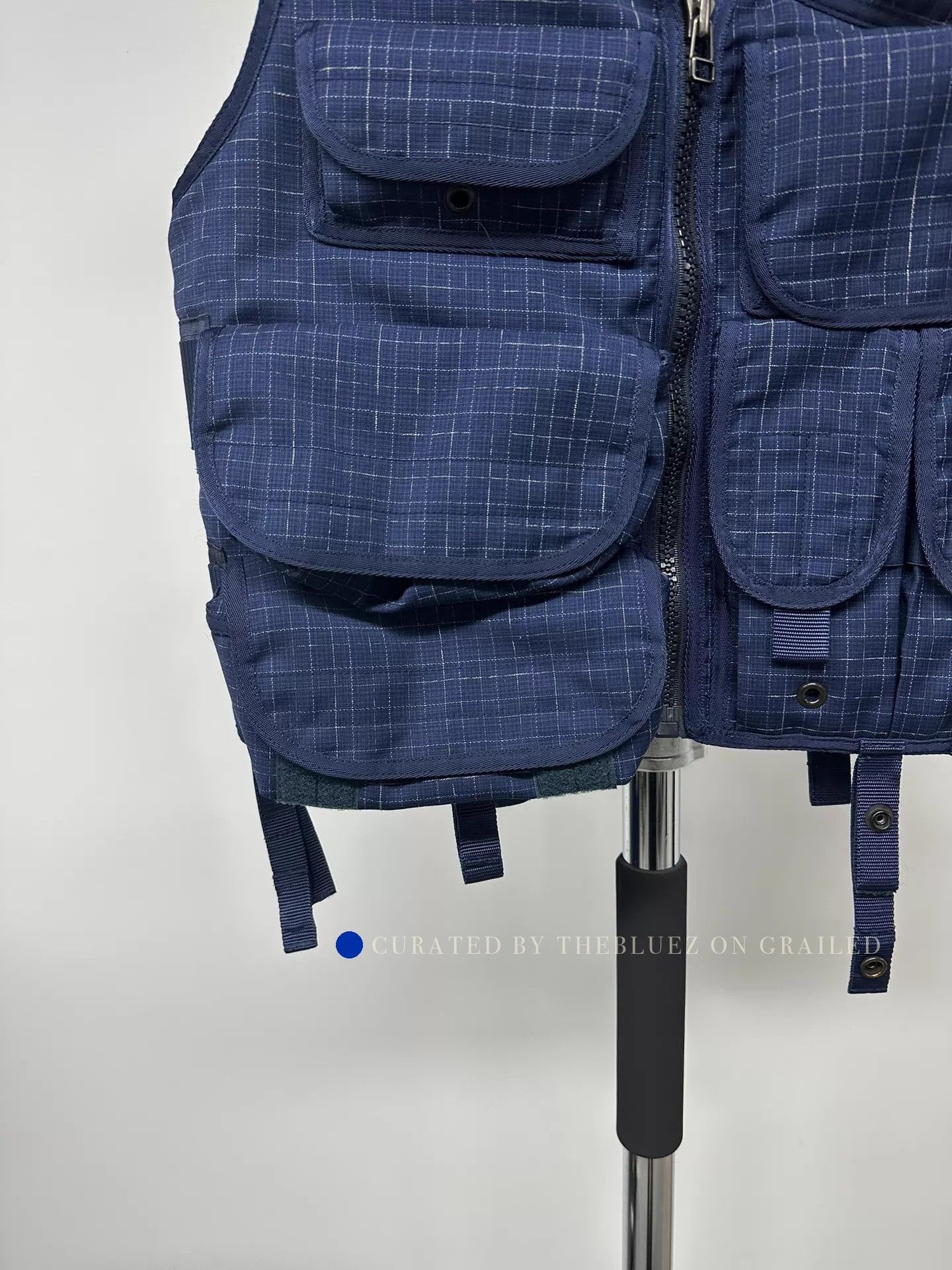 Junya Watanabe Tactical Vest - Unique Design in Blue Size US M / EU 48-50 / 2 - 3 Thumbnail