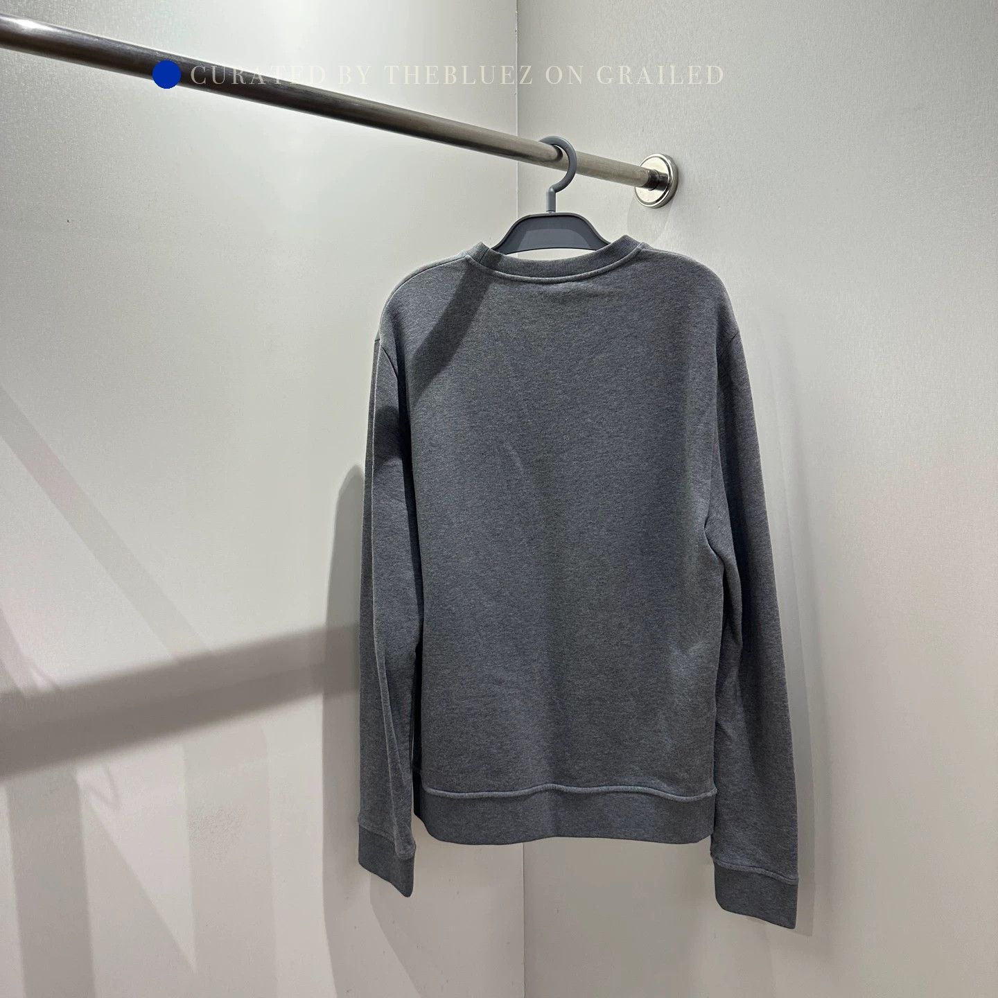 Hermes Gray Patchwork Long Sleeve Sweatshirt Size US L / EU 52-54 / 3 - 2 Thumbnail