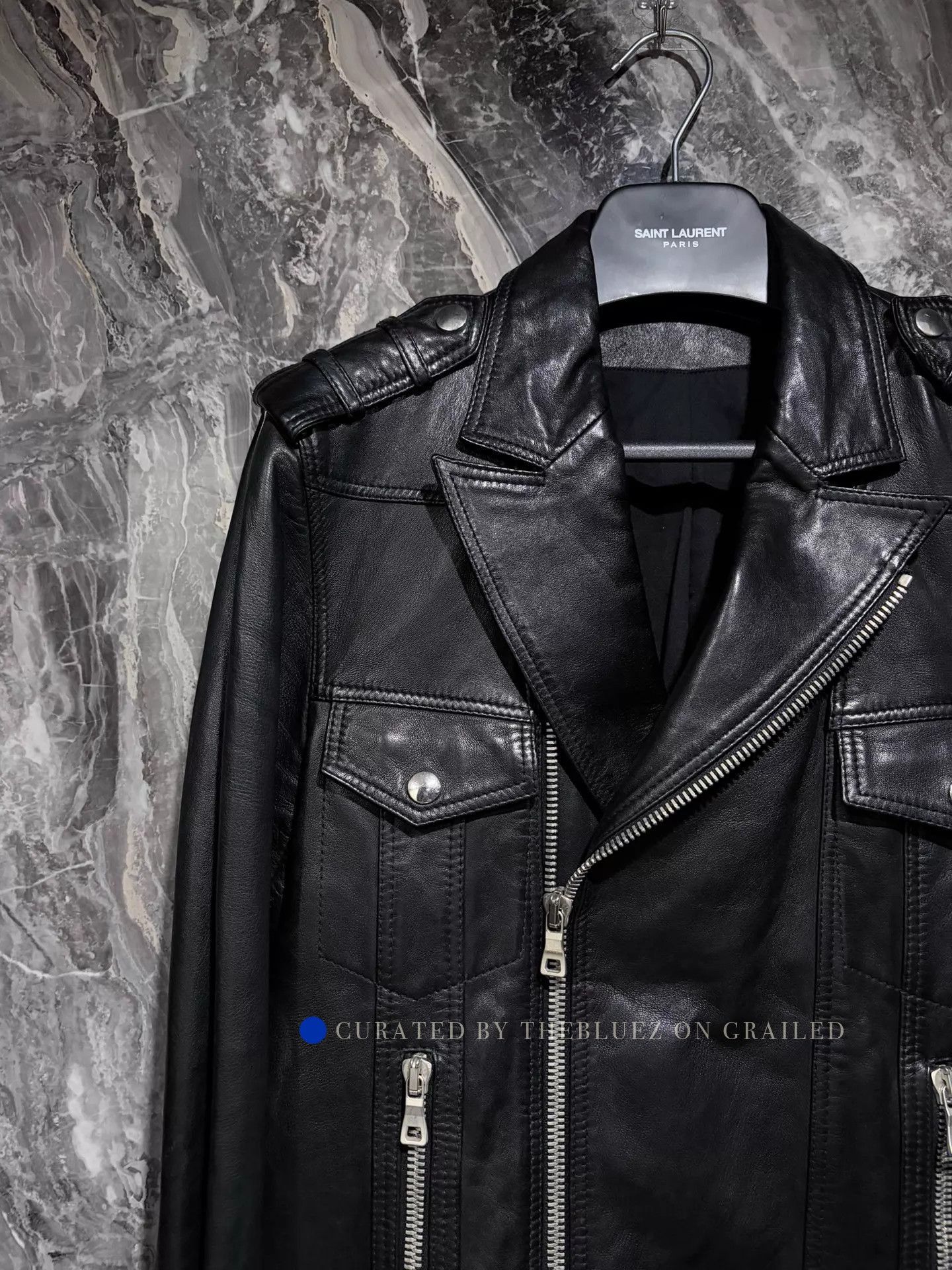 Balmain Luxurious Black Lambskin 4-Pocket Jacket Size US M / EU 48-50 / 2 - 3 Thumbnail