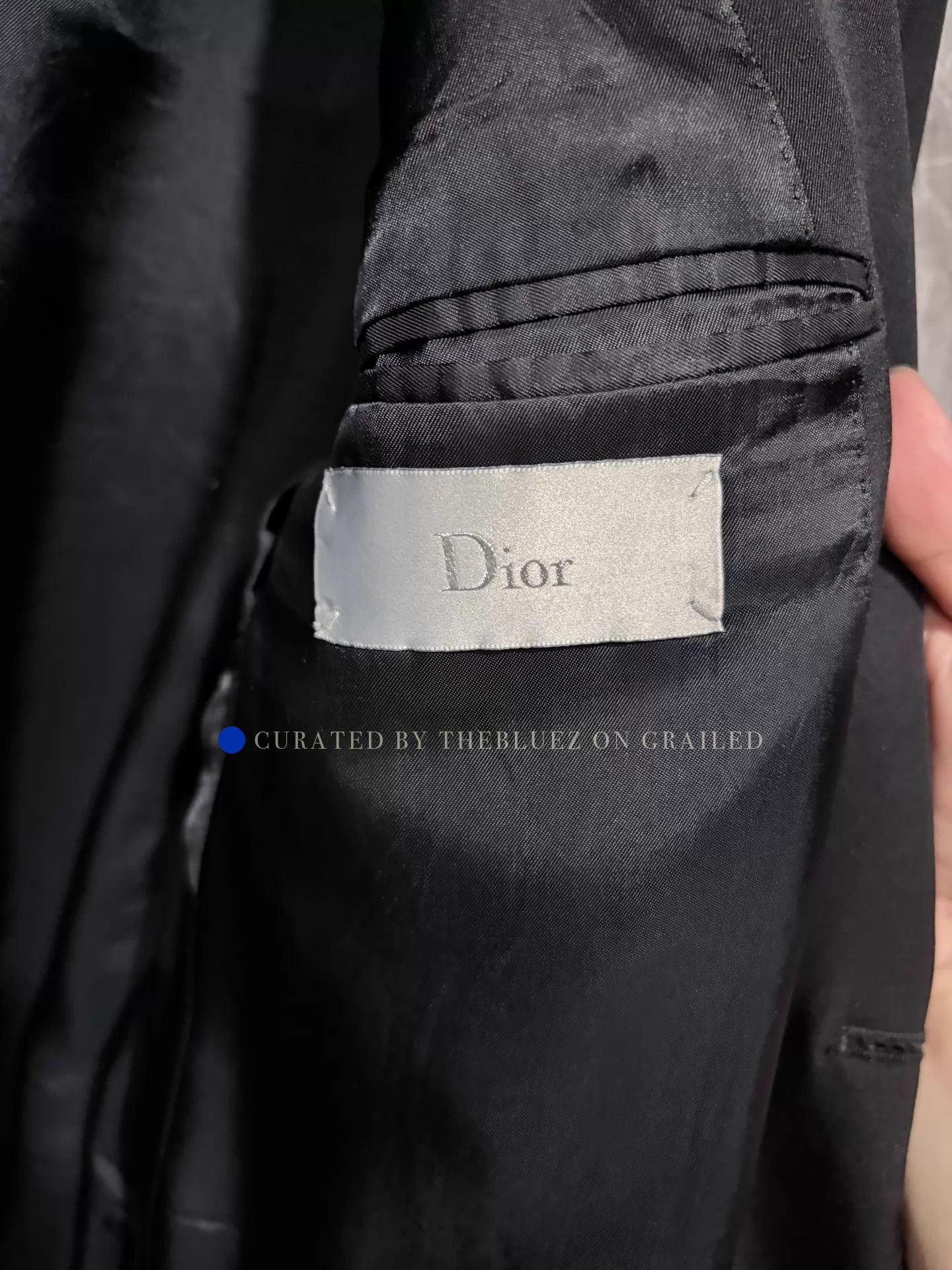 Dior Elegant Black Beaded Embroidered Blazer Size US M / EU 48-50 / 2 - 6 Thumbnail