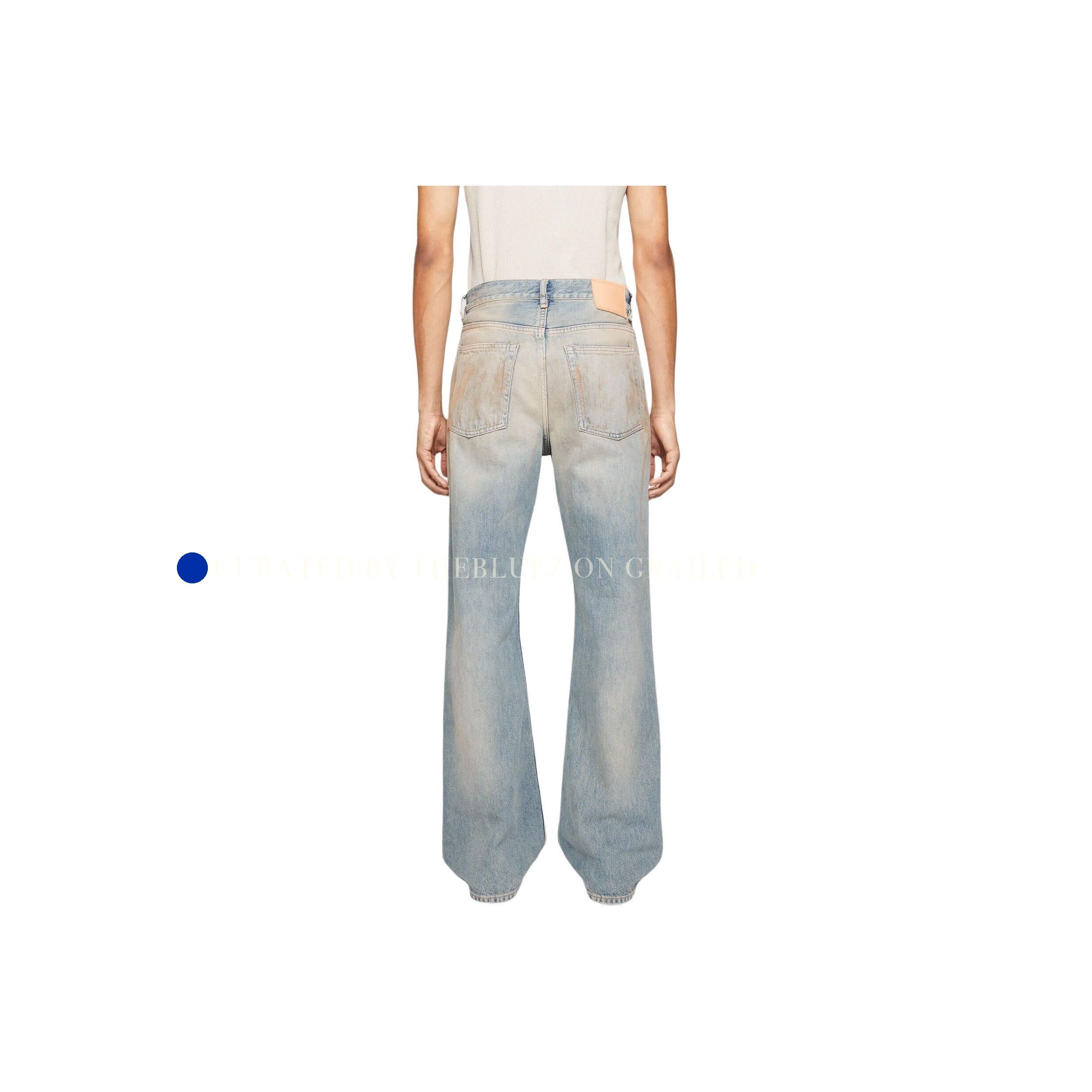 Acne Studios Distressed Blue Denim Jeans Size 30 Size US 30 / EU 46 - 10 Thumbnail