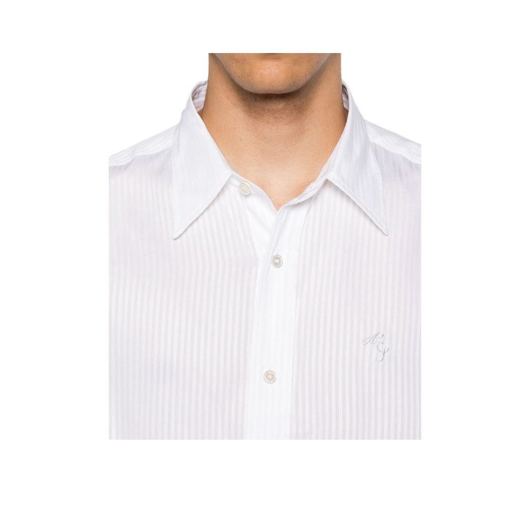Acne Studios Striped Short Sleeve Button-Up Shirt Size US S / EU 44-46 / 1 - 9 Thumbnail