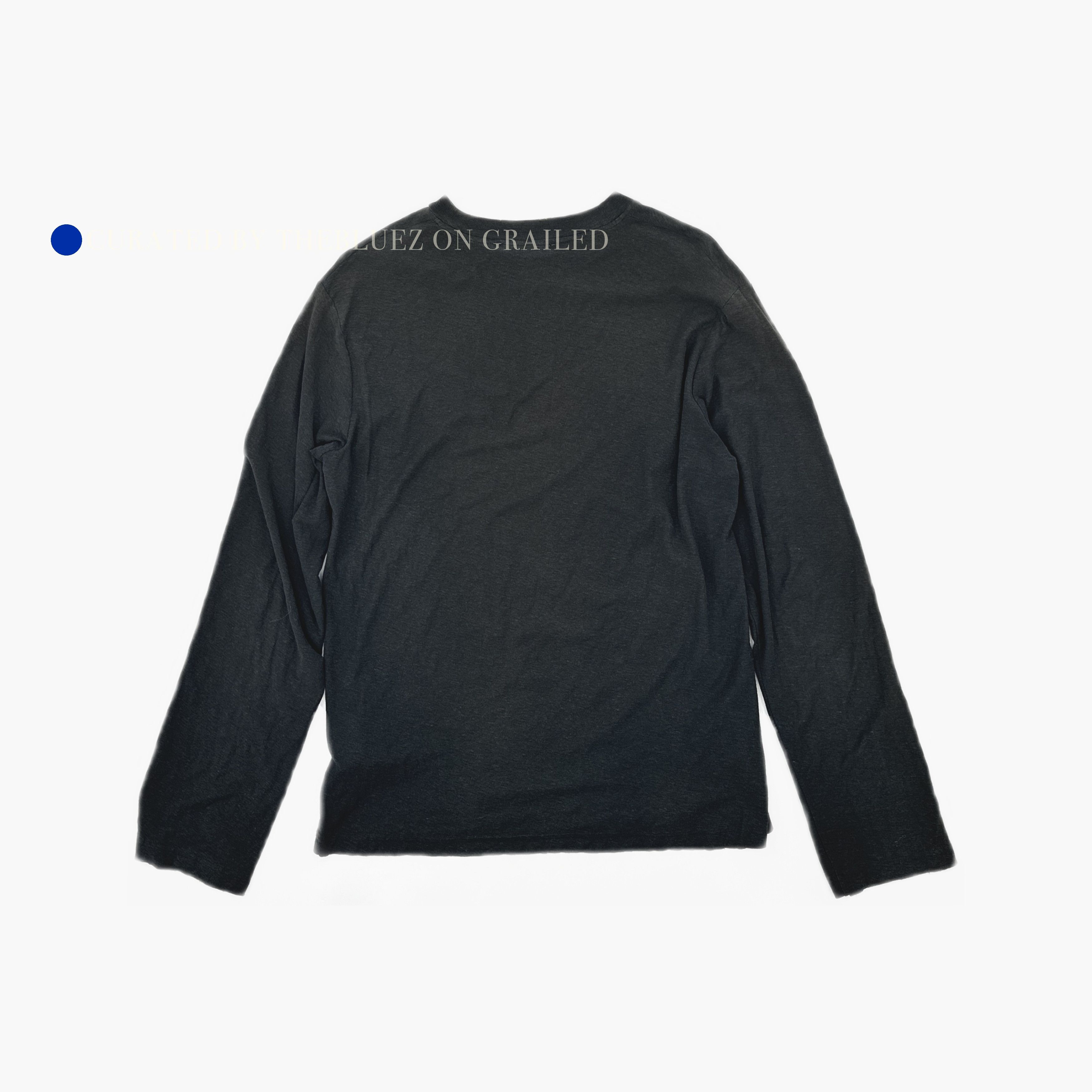 Acne Studios Vintage-Inspired Black Long Sleeve Tee in Size S Size US S / EU 44-46 / 1 - 2 Thumbnail