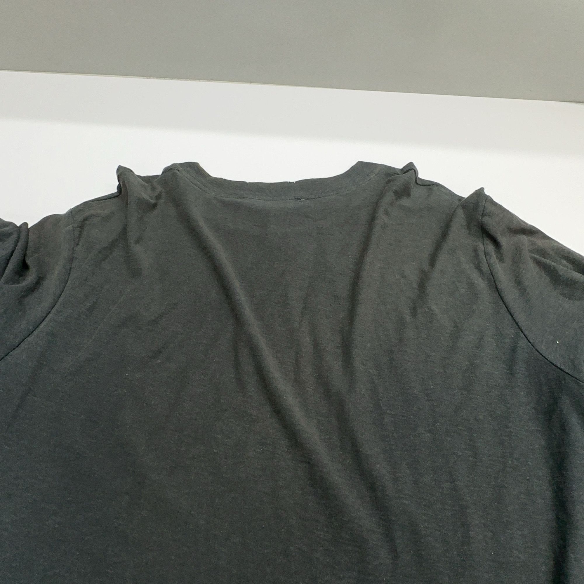 Acne Studios Vintage-Inspired Black Long Sleeve Tee in Size S Size US S / EU 44-46 / 1 - 6 Thumbnail