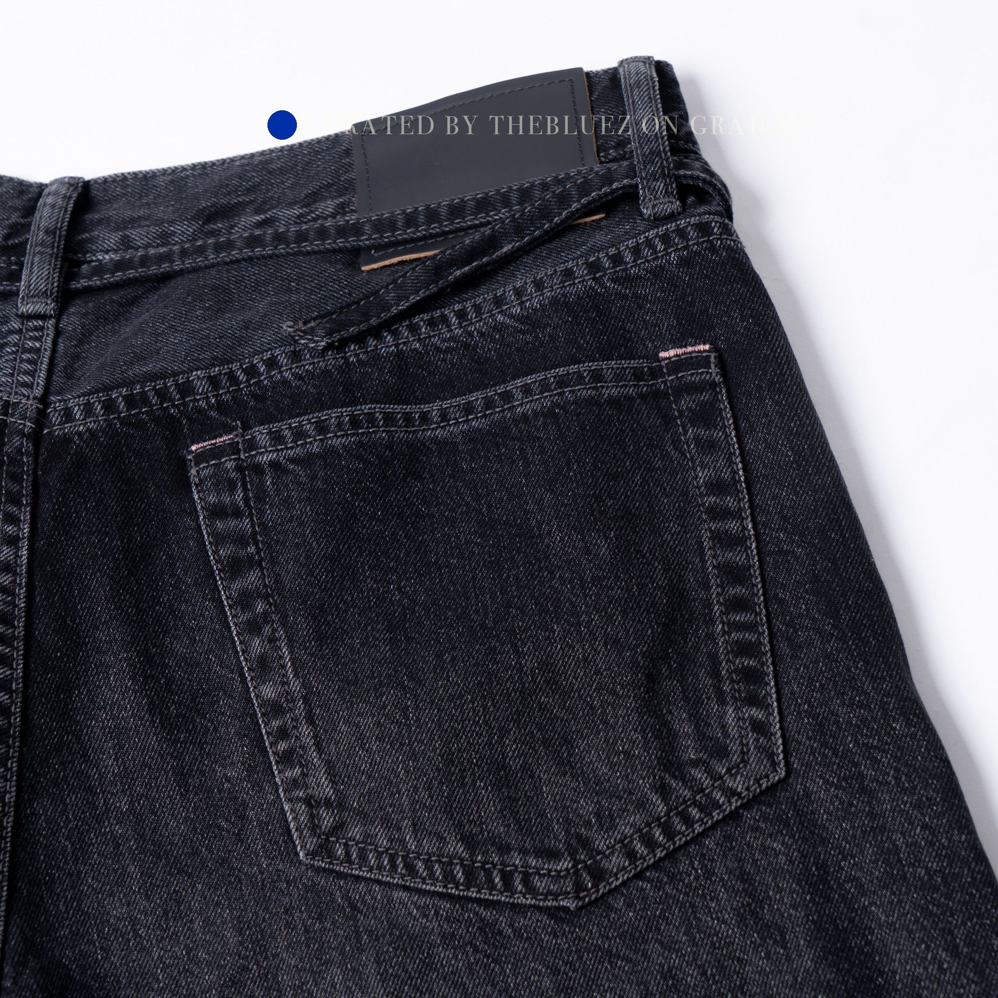 Acne Studios Vintage Black Denim Jeans in Size 26 Size US 26 / EU 42 - 8 Thumbnail