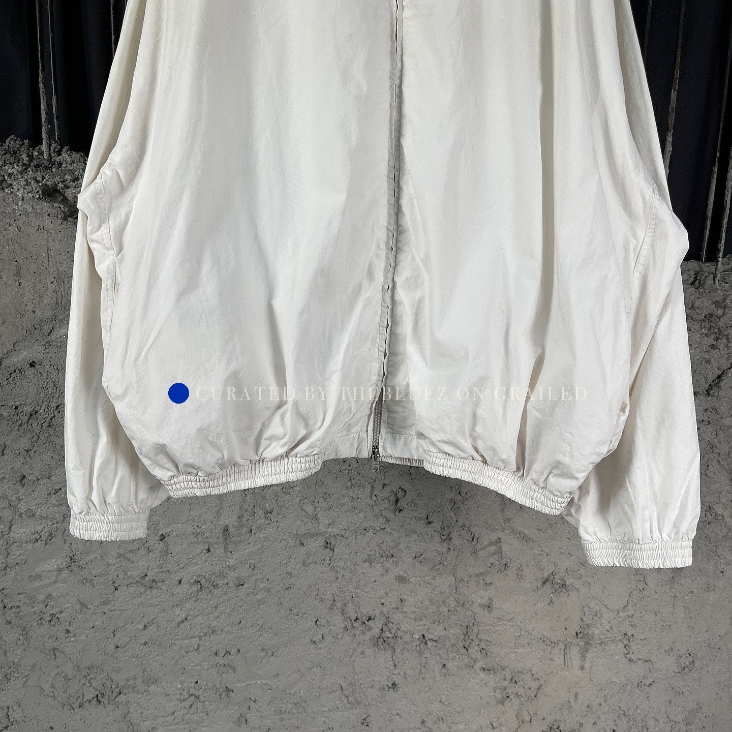 Acne Studios 1996 Logo Zip Jacket in White Size US S / EU 44-46 / 1 - 6 Thumbnail