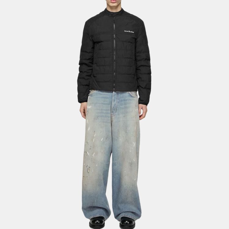 Acne Studios Nylon Down Jacket in Black Size US S / EU 44-46 / 1 - 15 Thumbnail