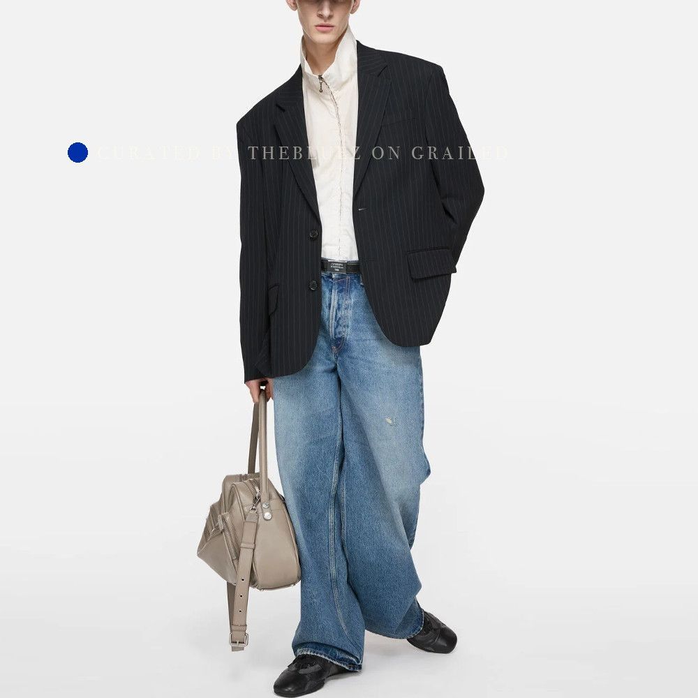 Acne Studios Vintage Blue Denim Jeans in Size 28 Size US 28 / EU 44 - 3 Thumbnail