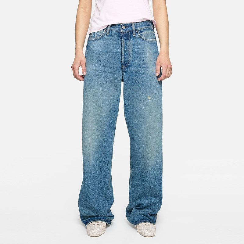 Acne Studios Vintage Blue Denim Jeans in Size 28 Size US 28 / EU 44 - 4 Thumbnail