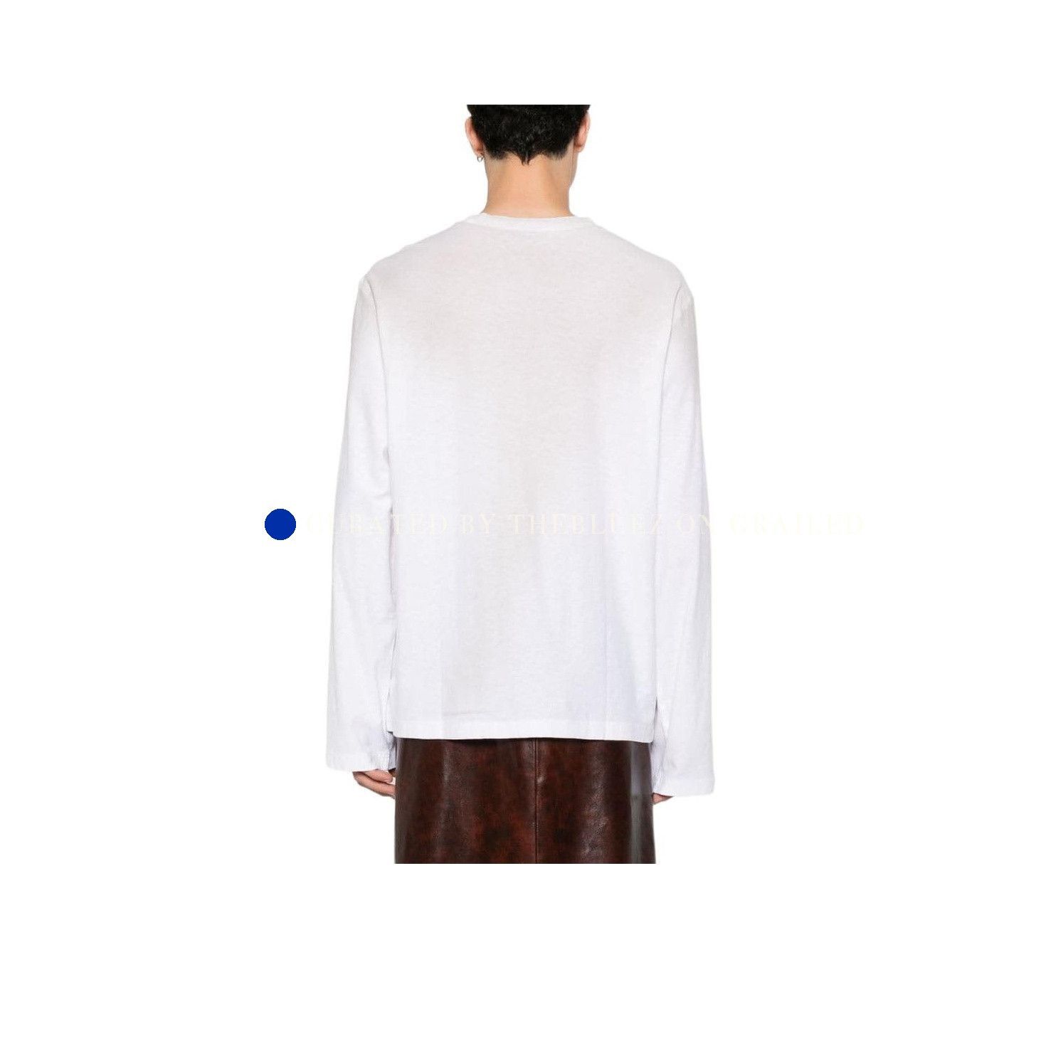 Acne Studios Minimalist Logo Long Sleeve T-Shirt Size US S / EU 44-46 / 1 - 7 Thumbnail