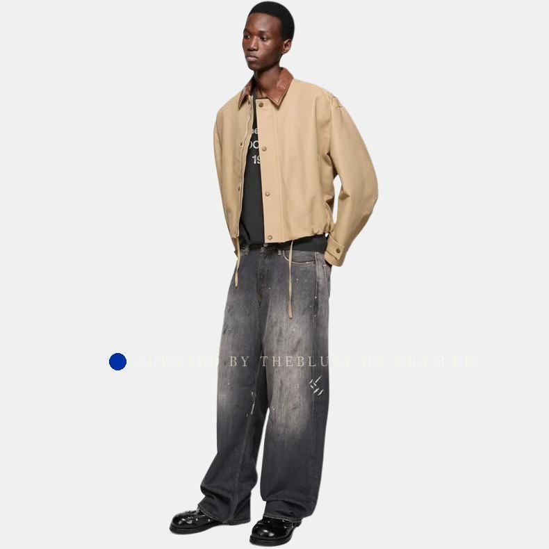 Acne Studios Washed Black Denim Jeans, Size 36 Size US 36 / EU 52 - 11 Thumbnail
