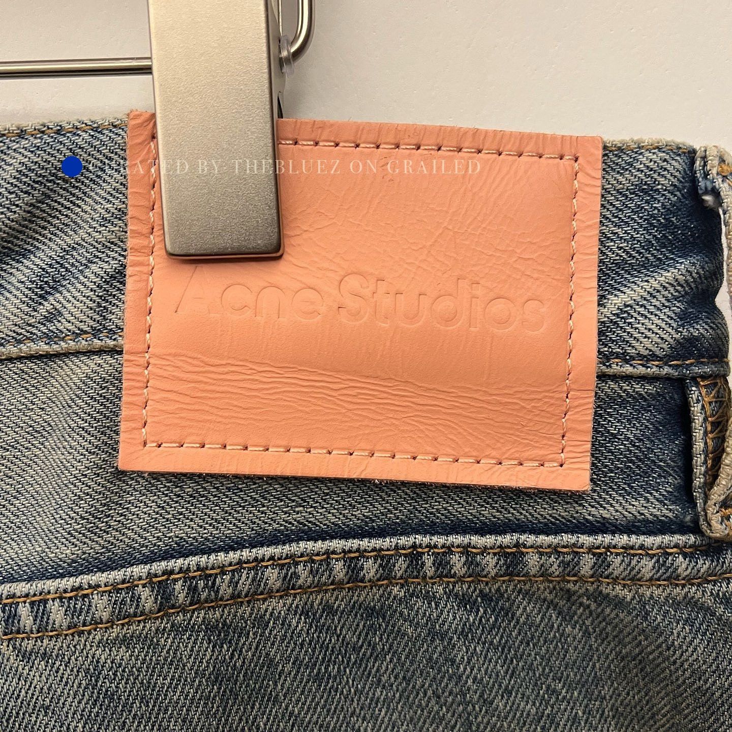 Acne Studios Stylish Blue Penicillin Denim Jeans Size US 36 / EU 52 - 7 Thumbnail
