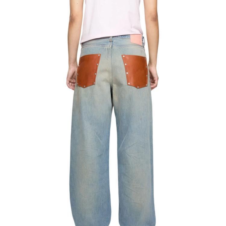 Acne Studios Stylish Blue Penicillin Denim Jeans Size US 36 / EU 52 - 8 Thumbnail