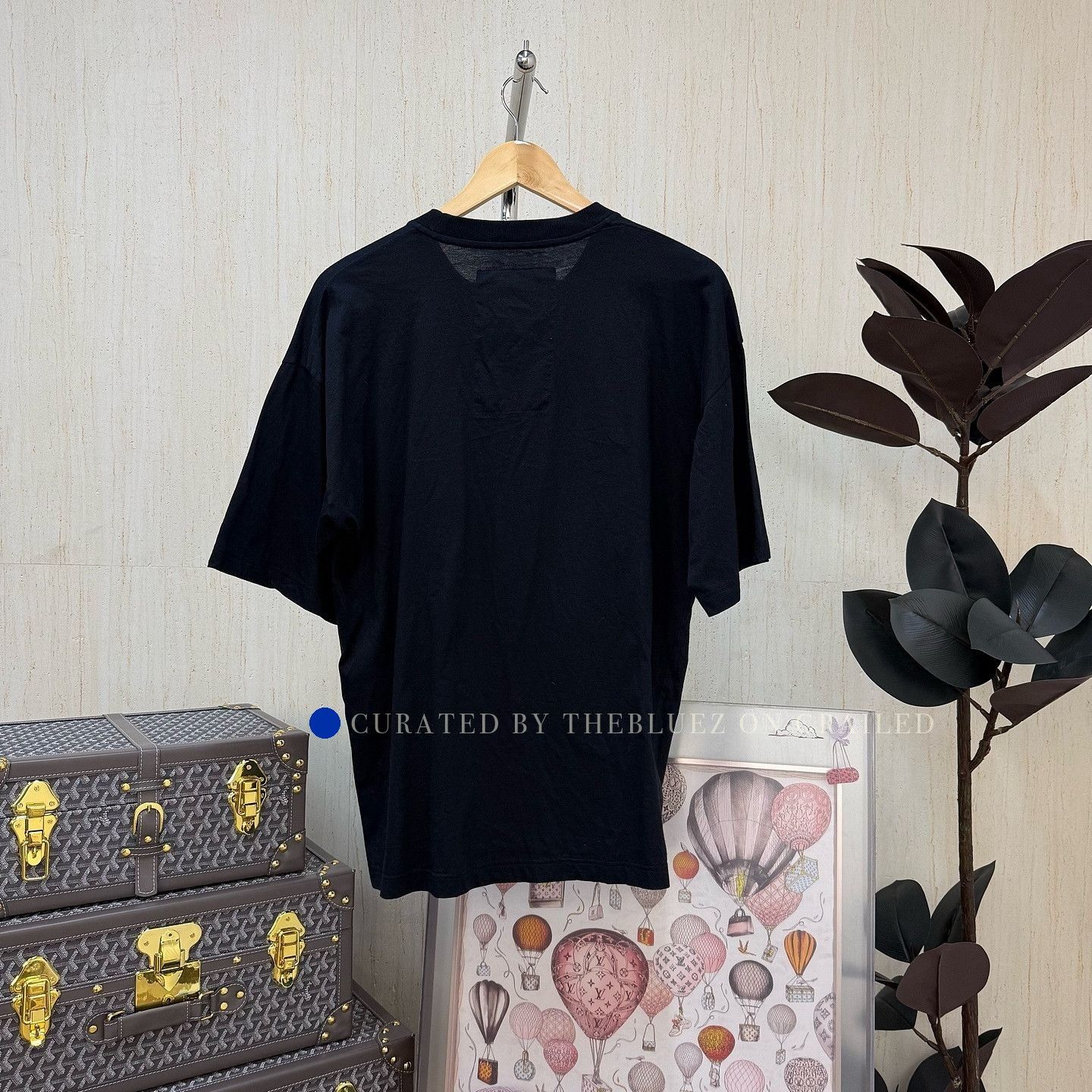 Prada Black Nylon Pocket T-Shirt in XL Size US XL / EU 56 / 4 - 2 Thumbnail