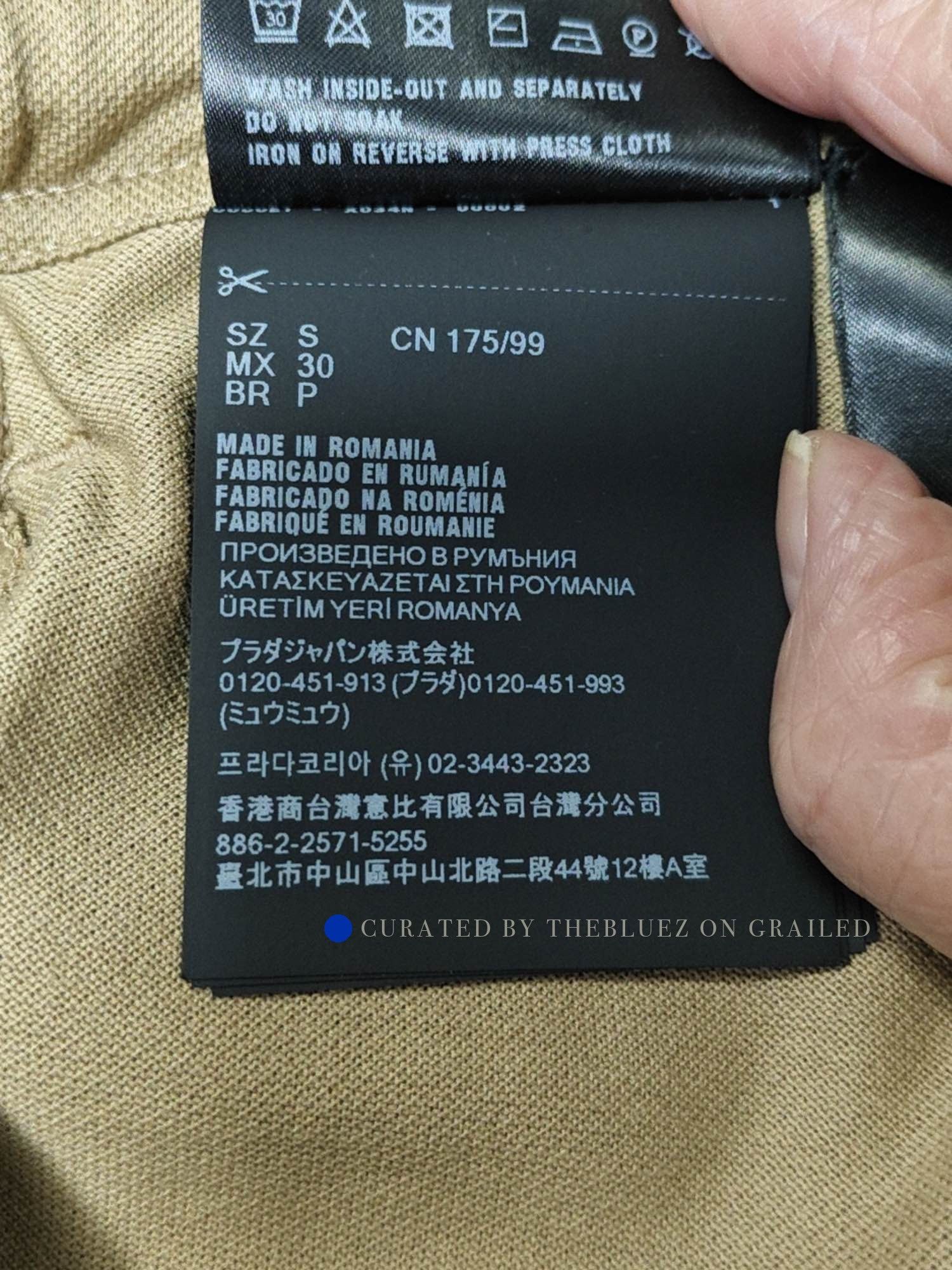Prada Beige Piquet Casual Shorts, Size 30 Size US 30 / EU 46 - 3 Thumbnail