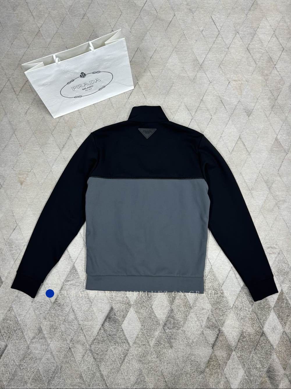 Prada Colorblock Logo Blouson in Multi Size US S / EU 44-46 / 1 - 2 Thumbnail