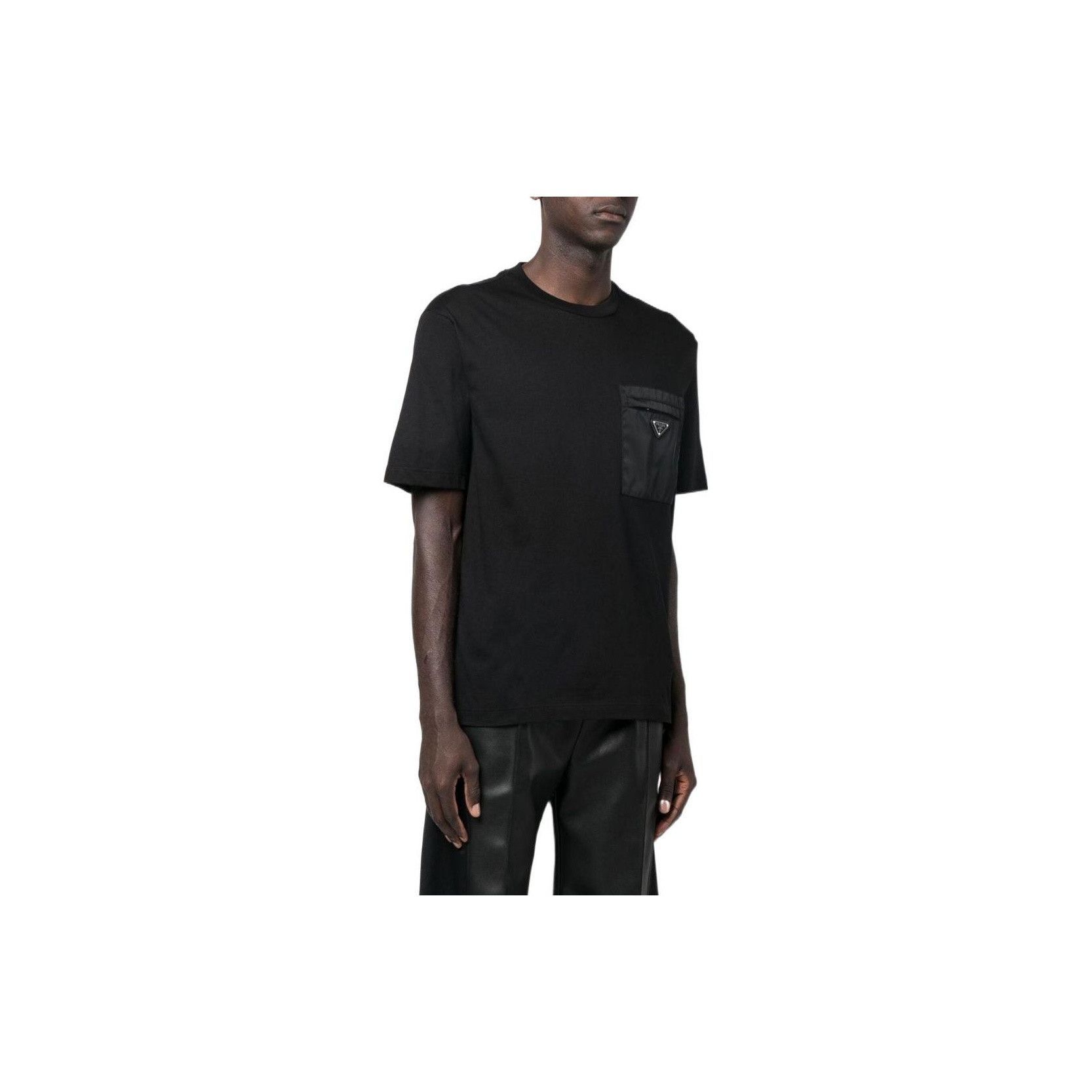 Prada Classic Black Pocket T-Shirt in Size M Size US M / EU 48-50 / 2 - 5 Thumbnail