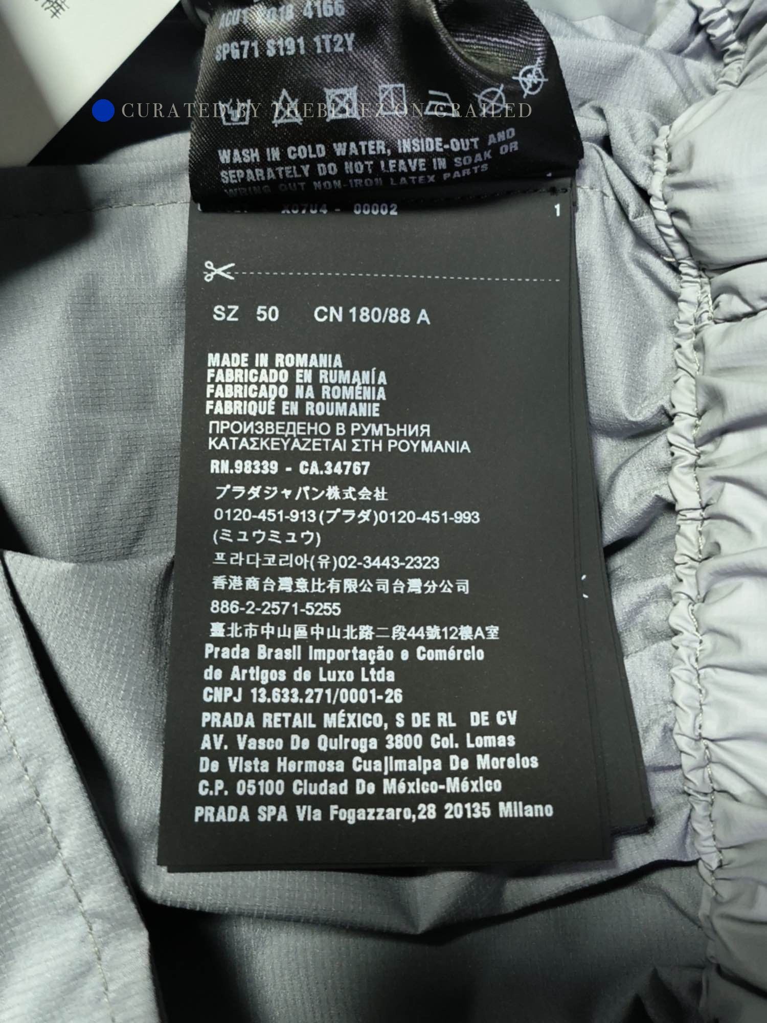 Prada Stylish Technical Joggers in Gray Size US 34 / EU 50 - 4 Thumbnail