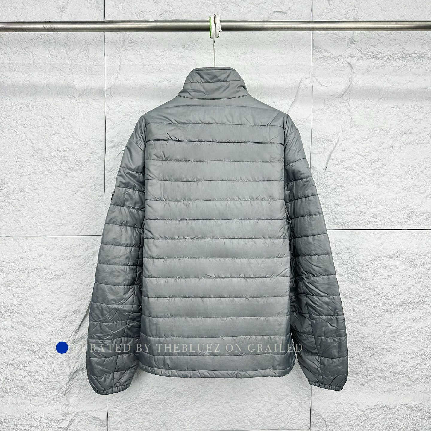 Prada Minimalist Padded Jacket in Gray Size US L / EU 52-54 / 3 - 2 Thumbnail