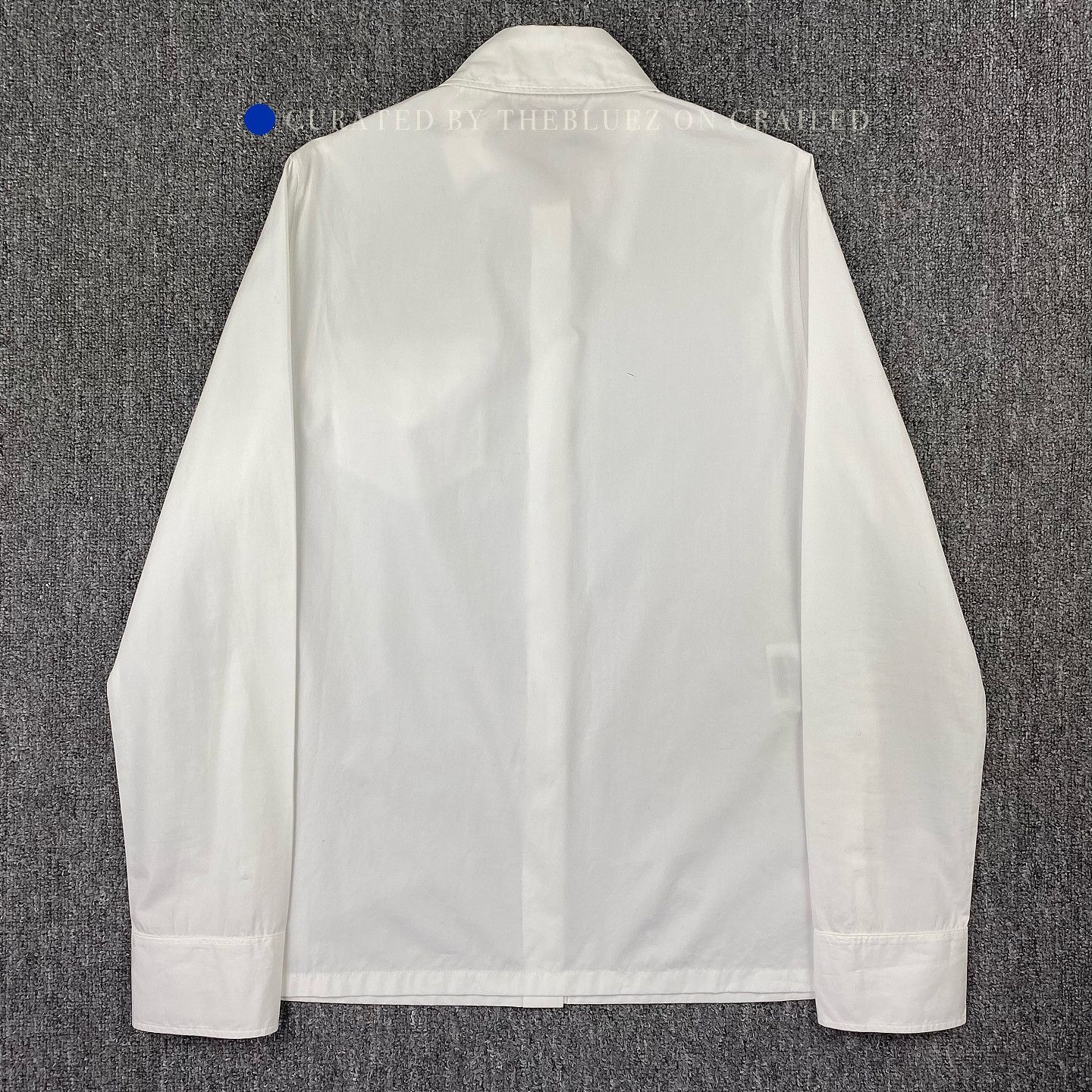 Prada Elegant White Long Sleeve Button-Up Shirt Size US XXS / EU 40 - 2 Thumbnail