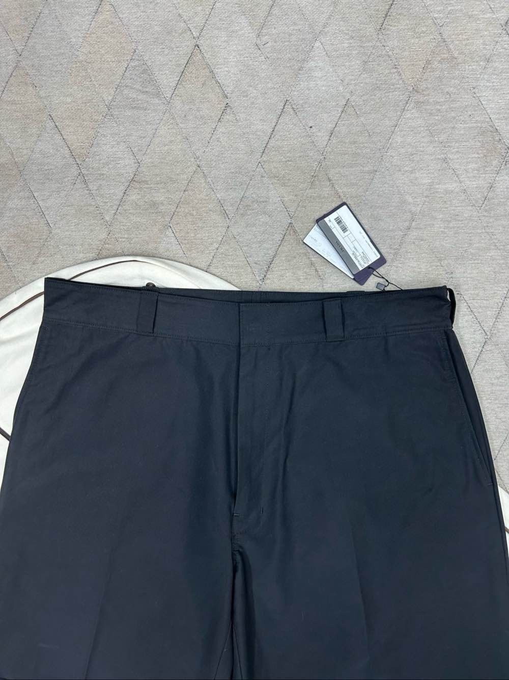 Prada Black Casual Pants with Logo Patch Size US 36 / EU 52 - 5 Thumbnail