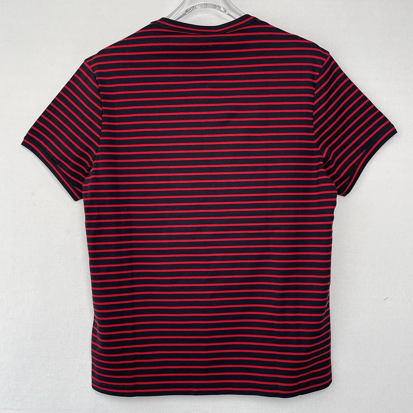 Prada Striped Triangle Logo Tee in Multi Size US XL / EU 56 / 4 - 2 Thumbnail