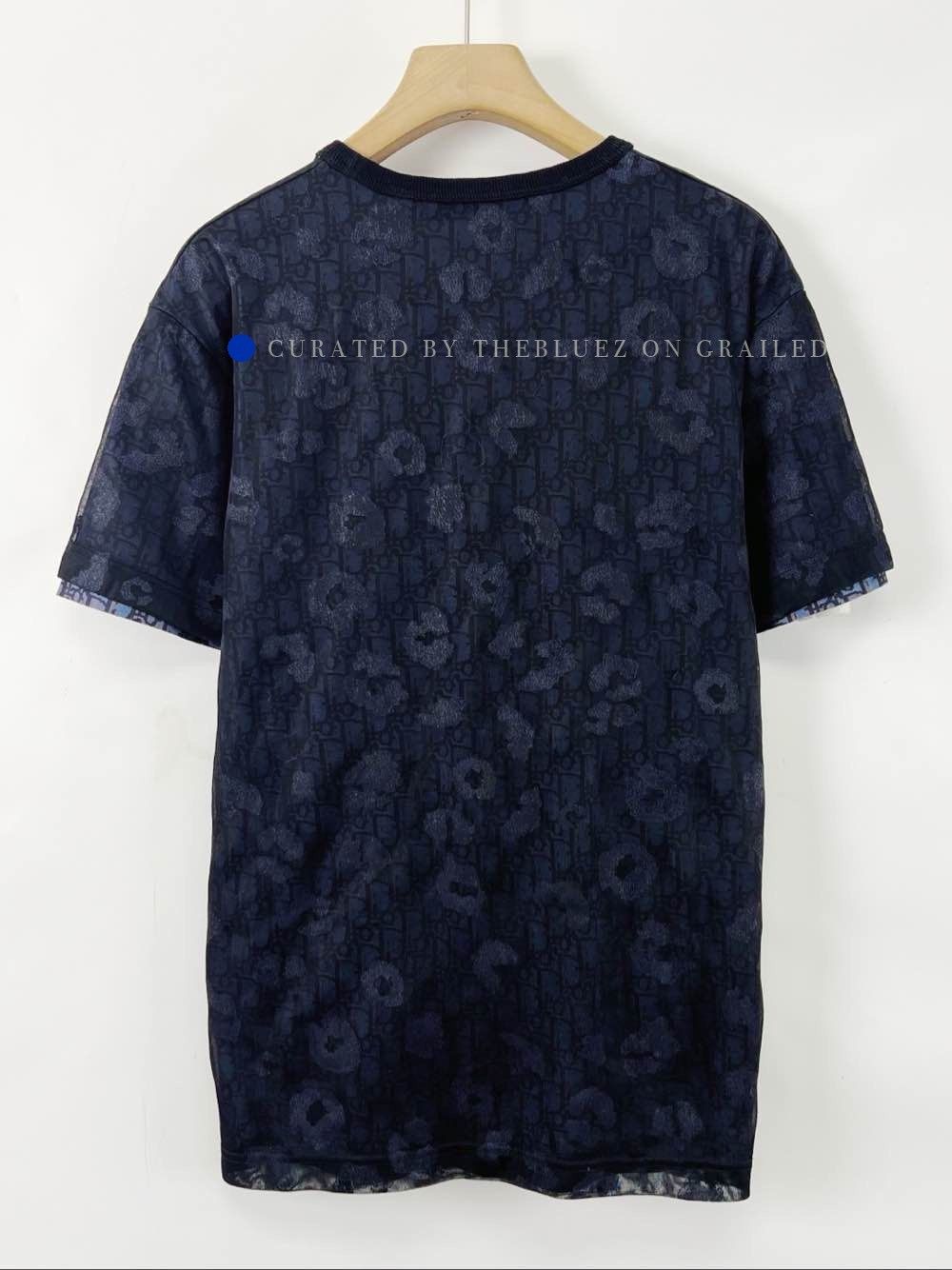 Dior Classic Blue Short Sleeve Tee Size US L / EU 52-54 / 3 - 2 Thumbnail