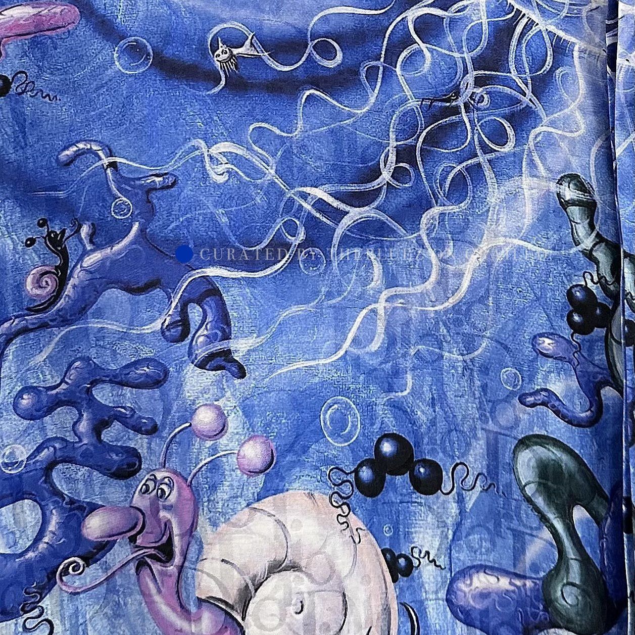 Dior Vibrant Underwater Print Button Up Shirt Size US XXS / EU 40 - 5 Thumbnail