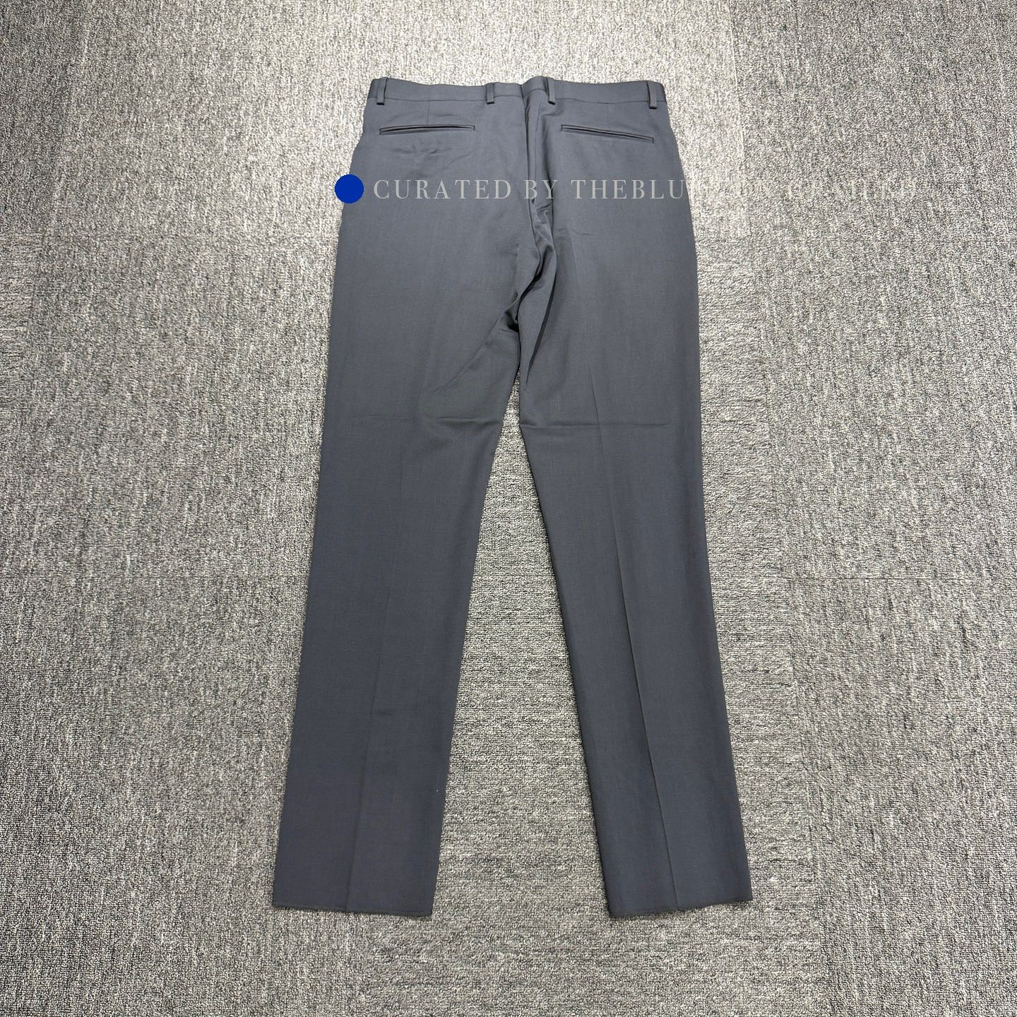 Dior Stylish Gray Virgin Wool Casual Pants Size US 34 / EU 50 - 2 Thumbnail