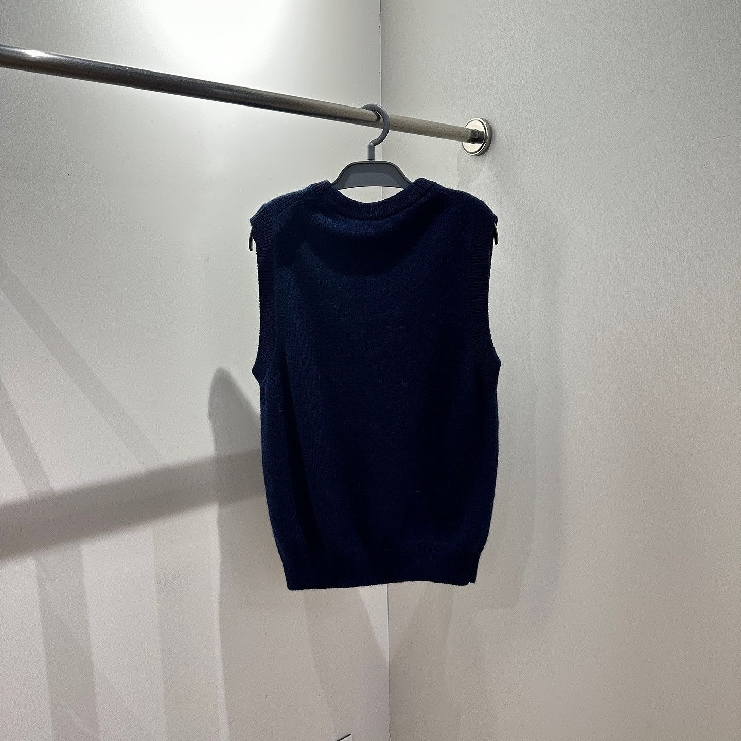 Dior Stylish Blue Knit Vest for Men Size US M / EU 48-50 / 2 - 2 Thumbnail