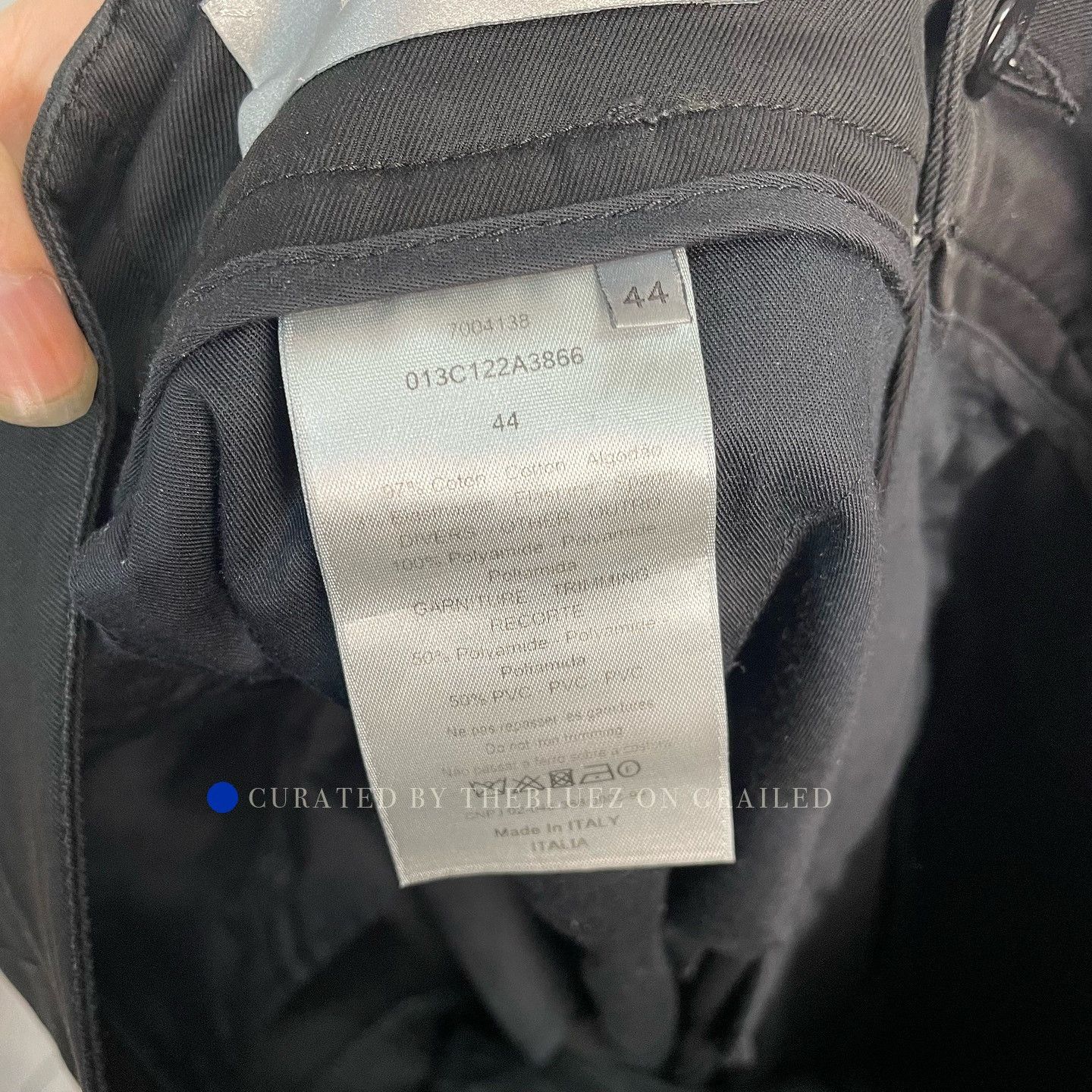 Dior Black Casual Cargo Pants Size 28 Size US 28 / EU 44 - 4 Thumbnail