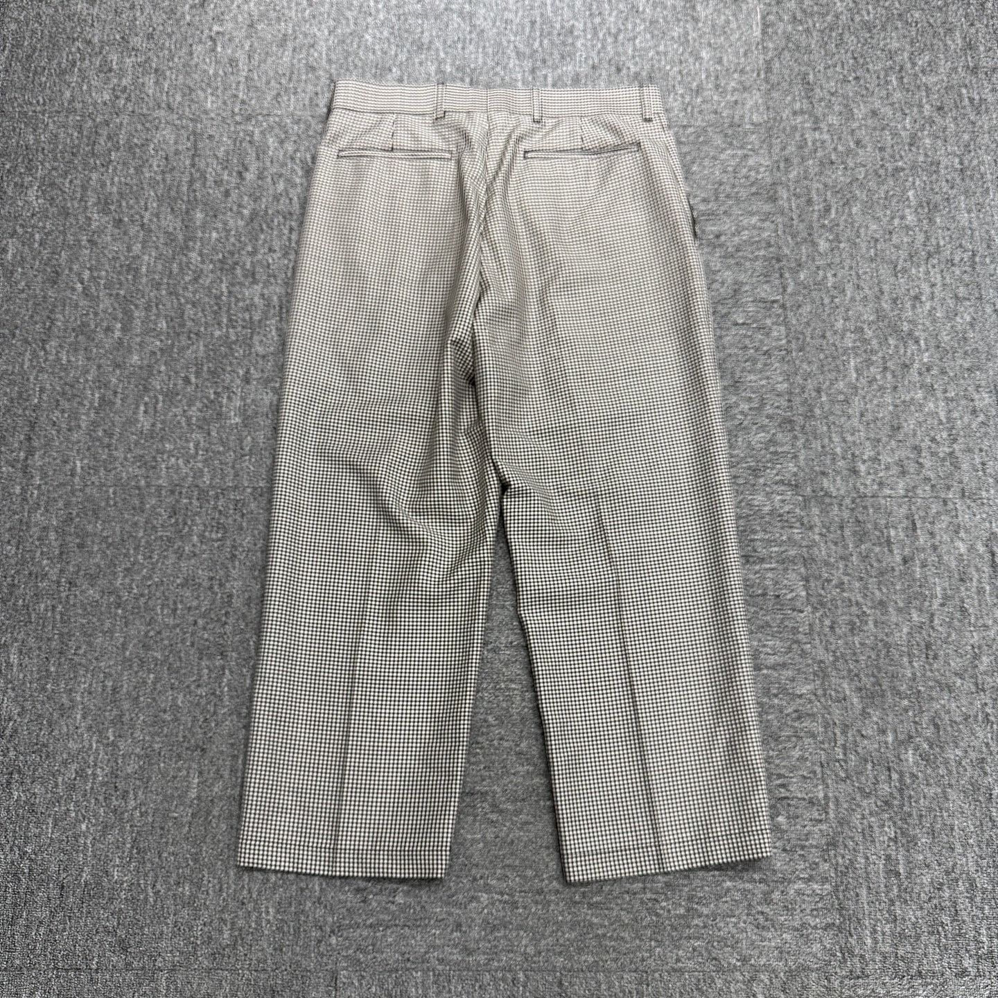 Dior Stylish Check Wool Mohair Trousers Size US 32 / EU 48 - 2 Thumbnail