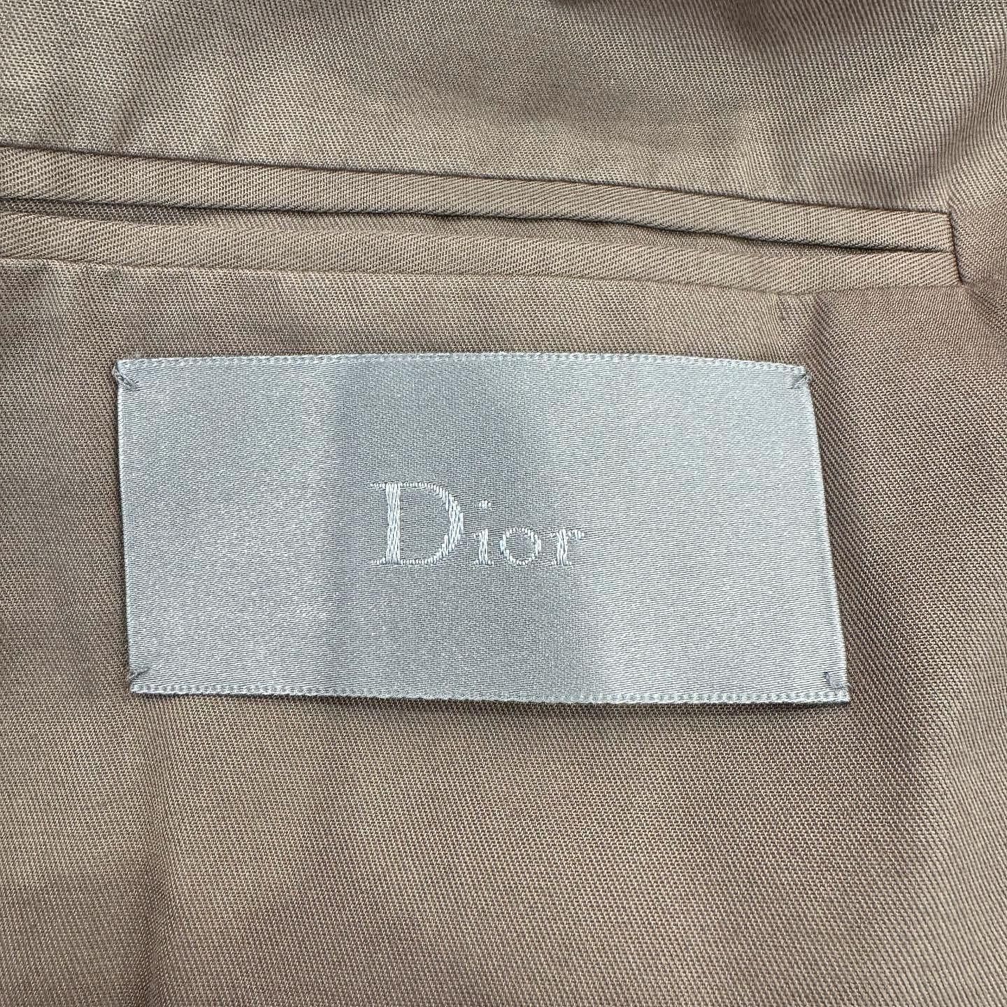 Dior Beige Double Breasted Blazer in Excellent Condition Size US M / EU 48-50 / 2 - 3 Thumbnail