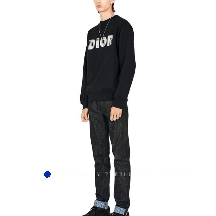Dior Logo Sweatshirt with Daniel Arsham Collaboration Size US XS / EU 42 / 0 - 8 Thumbnail