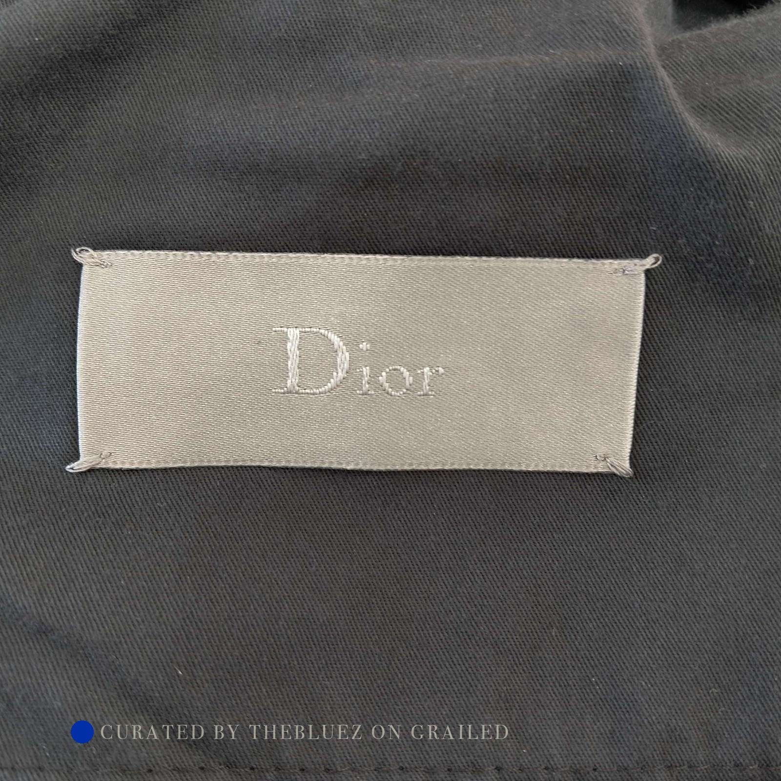 Dior Elegant Black Drawstring Trousers Size US 32 / EU 48 - 2 Thumbnail